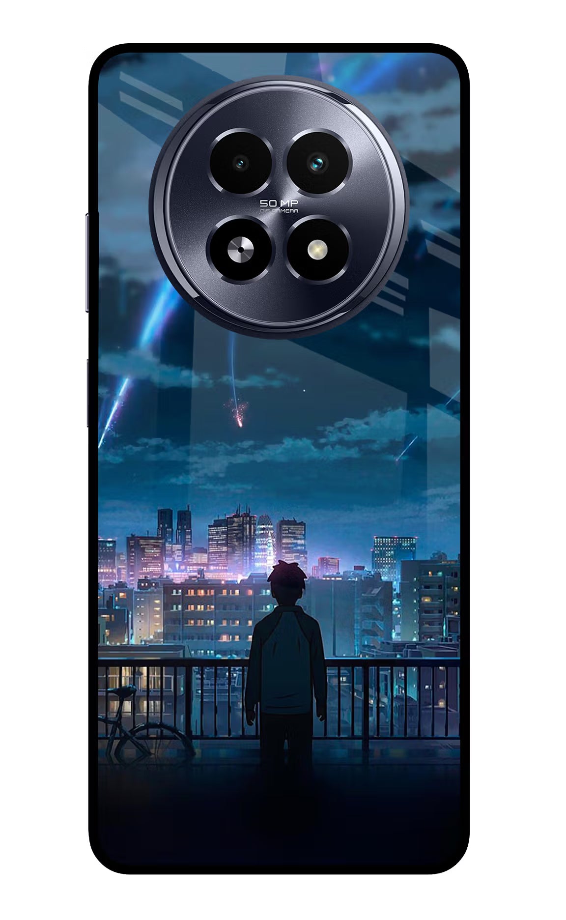 Anime Realme 13 5G Back Cover - Anime Realme 13 5G Glass Case Back Cover by Casekaro Anime Realme 13 5G Glass Case Back Cover by Casekaro