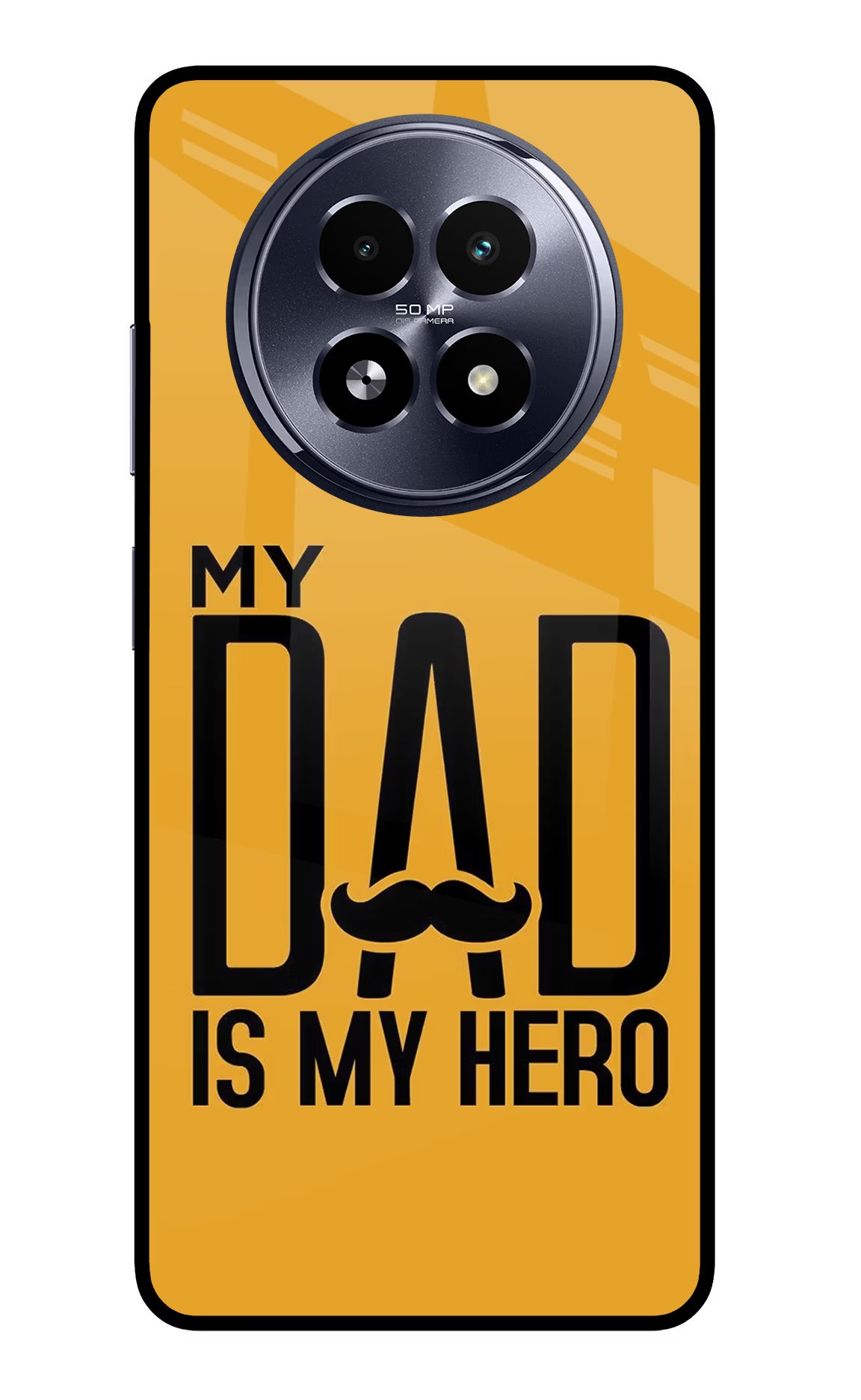 My Dad Is My Hero Realme 13 5G Glass Case - My Dad Is My Hero Realme 13 5G Glass Case My Dad Is My Hero Realme 13 5G Glass Case