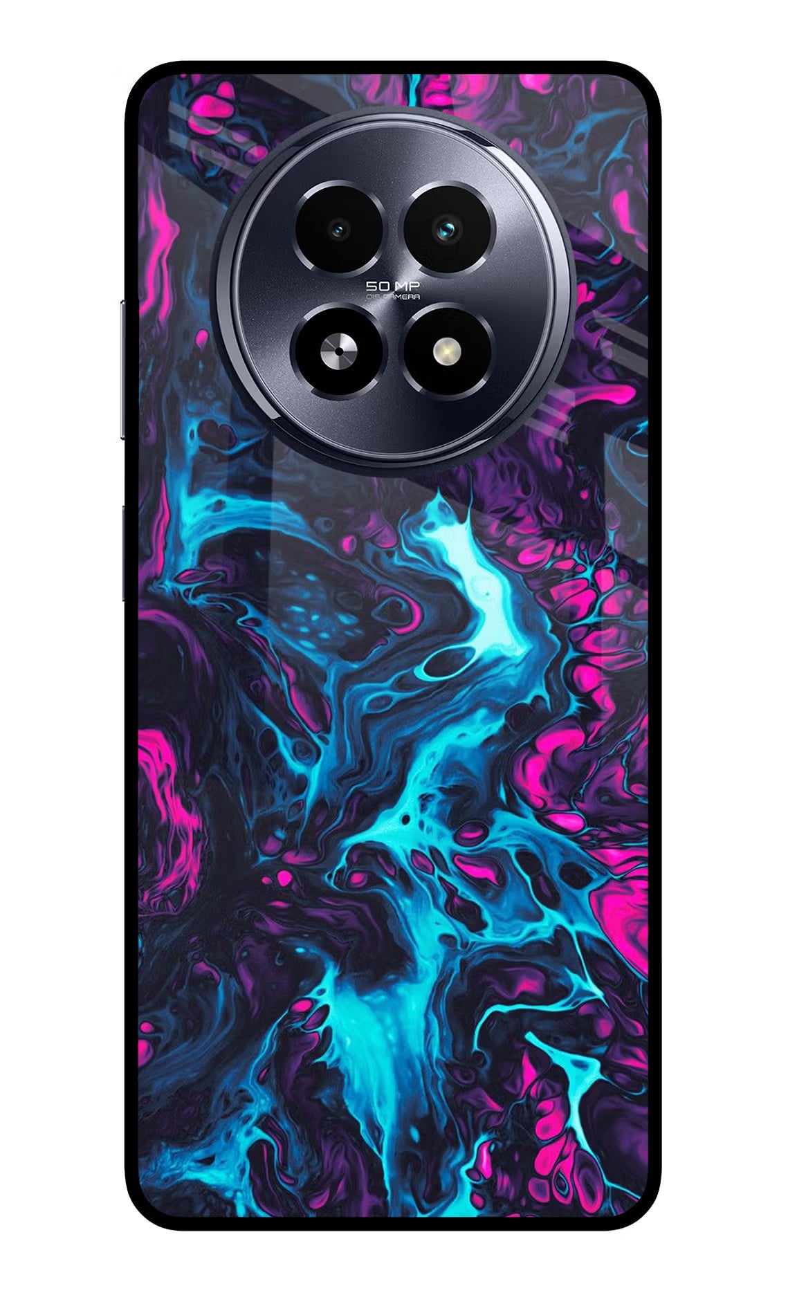 Abstract Realme 13 5G Back Cover - Abstract Realme 13 5G Glass Case Back Cover by Casekaro Abstract Realme 13 5G Glass Case Back Cover by Casekaro