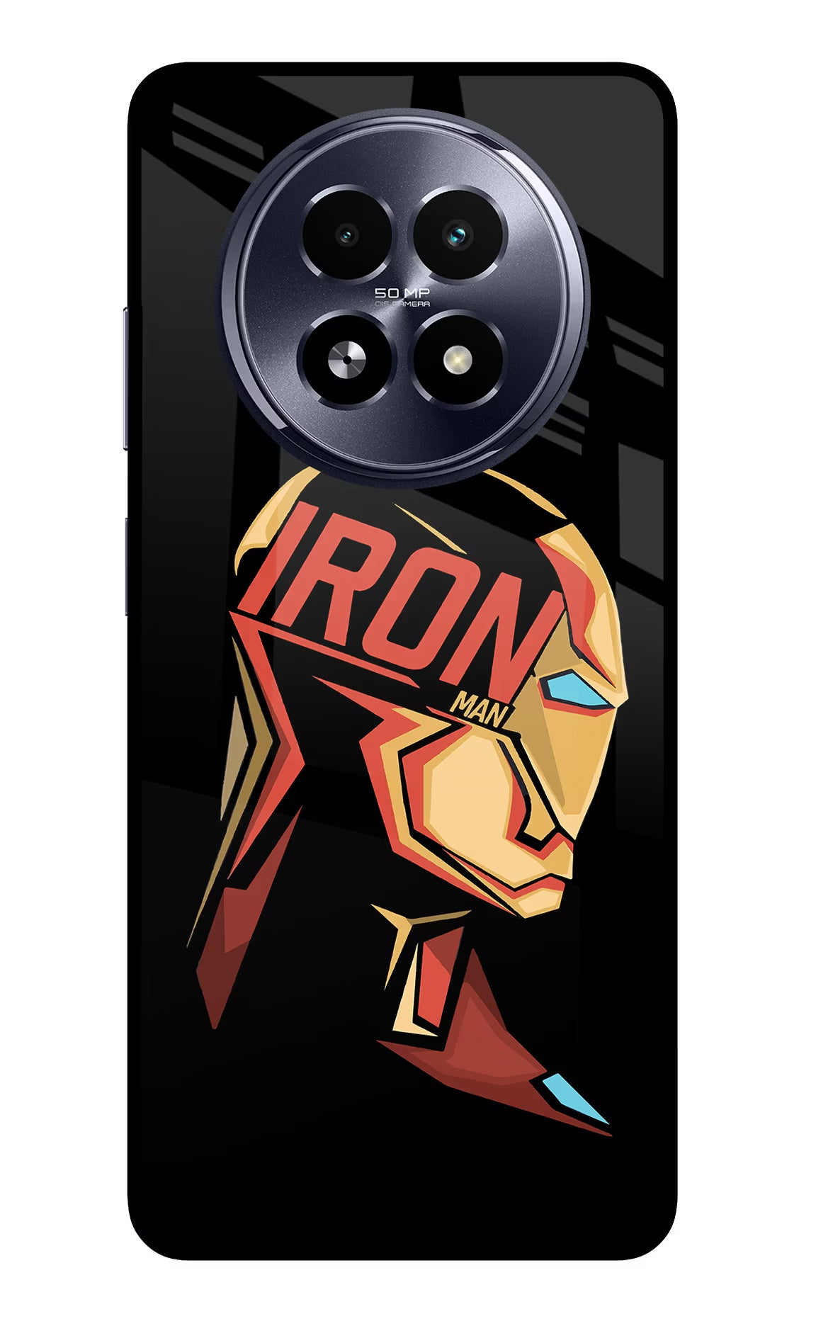IronMan Realme 13 5G Back Cover - IronMan Realme 13 5G Glass Case Back Cover by Casekaro IronMan Realme 13 5G Glass Case Back Cover by Casekaro