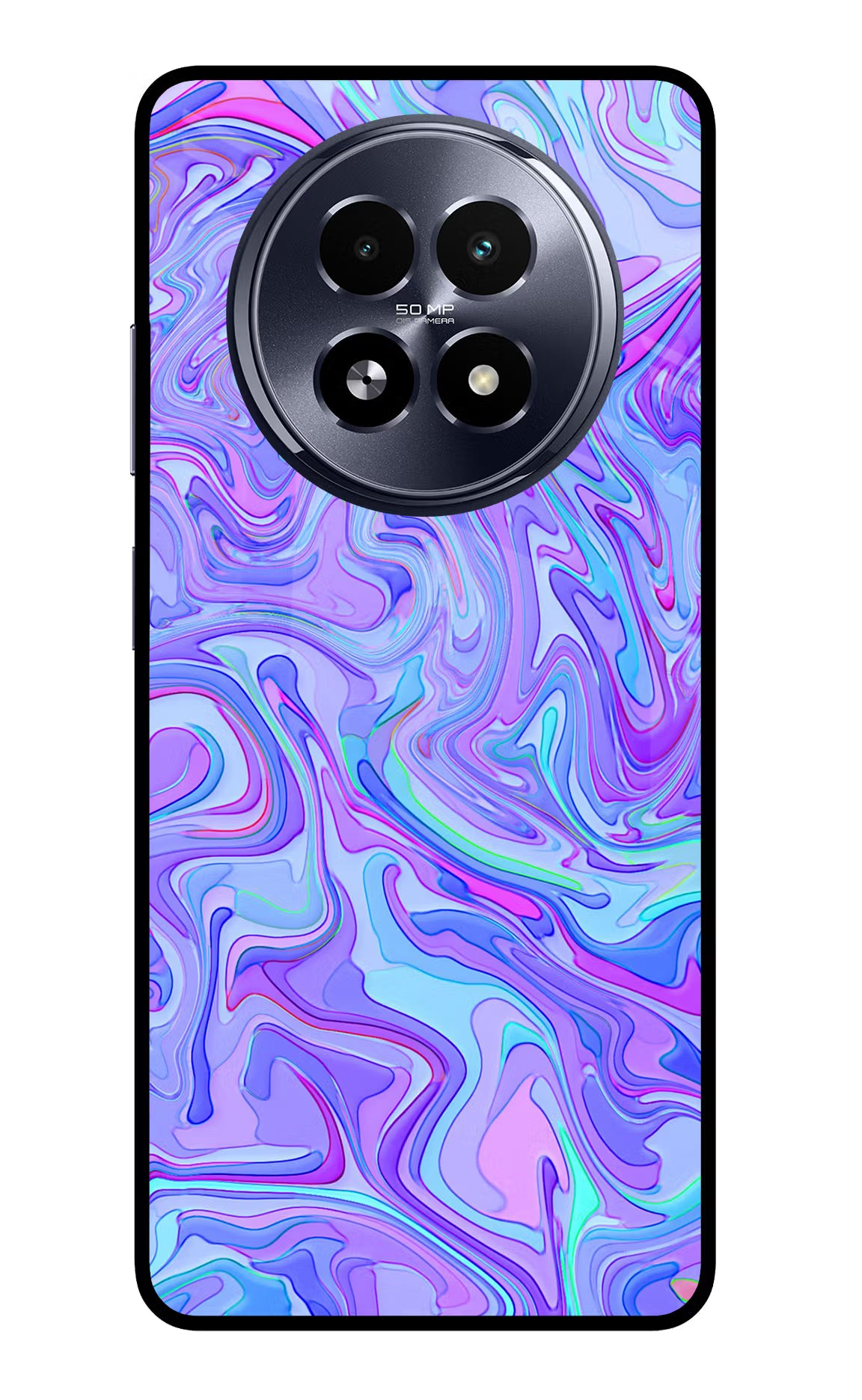 Glitter Realme 13 5G Back Cover - Glitter Realme 13 5G Glass Case Back Cover by Casekaro Glitter Realme 13 5G Glass Case Back Cover by Casekaro