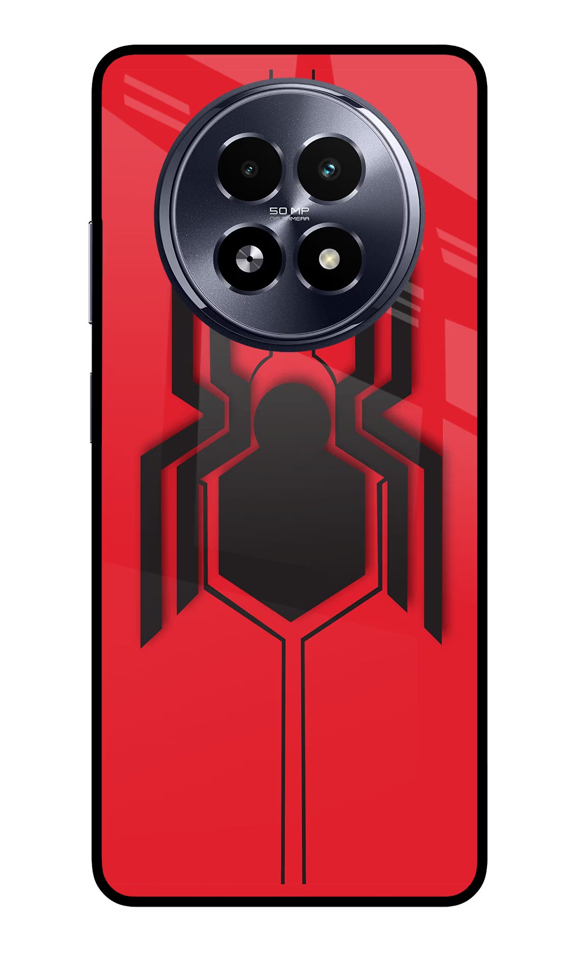 Spider Realme 13 5G Glass Case - Spider Realme 13 5G Glass Case Spider Realme 13 5G Glass Case