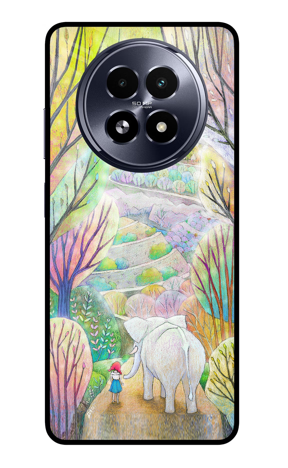 Nature Painting Realme 13 5G Glass Case - Nature Painting Realme 13 5G Glass Case Nature Painting Realme 13 5G Glass Case