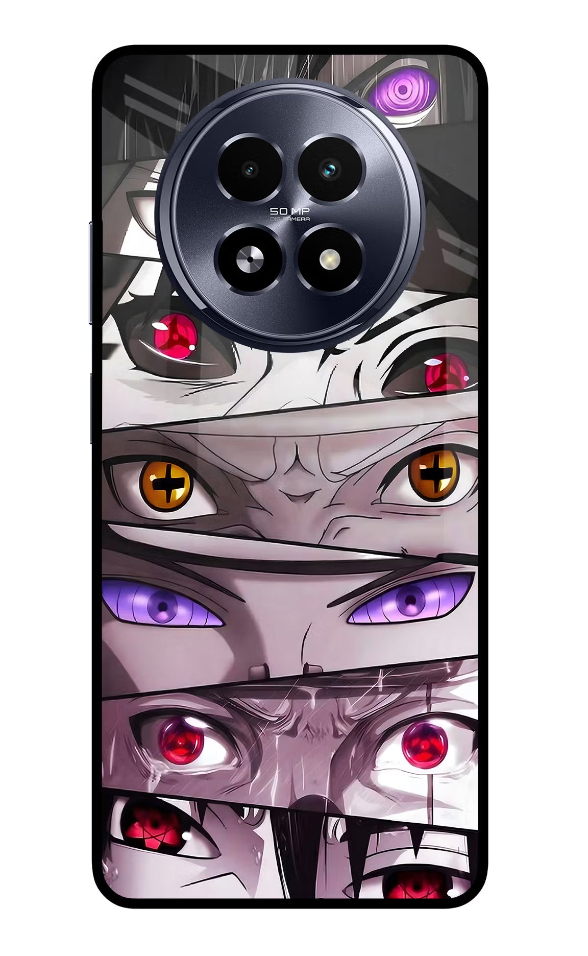 Naruto Anime Realme 13 5G Back Cover - Naruto Anime Realme 13 5G Glass Case Back Cover by Casekaro Naruto Anime Realme 13 5G Glass Case Back Cover by Casekaro