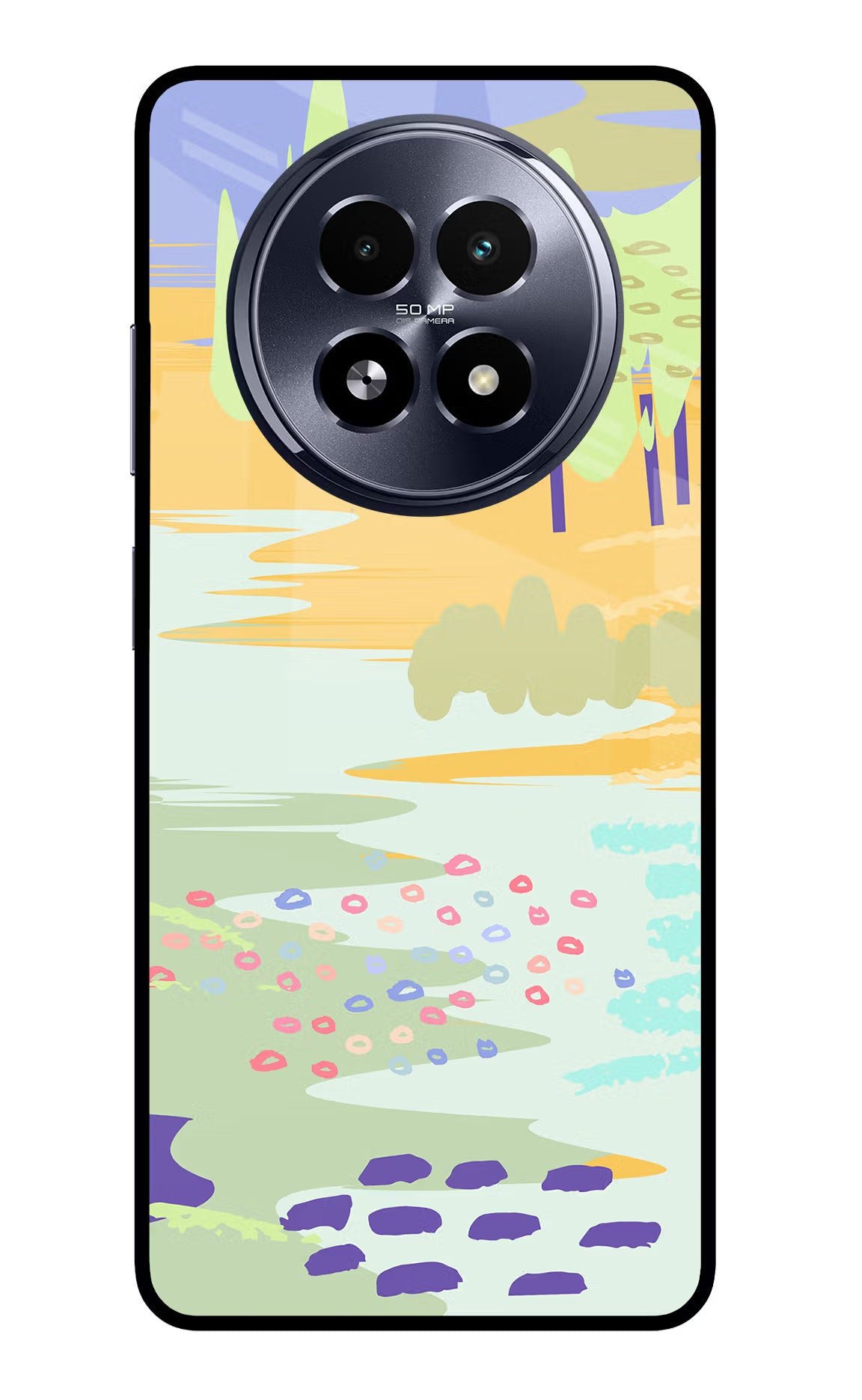 Scenery Realme 13 5G Back Cover - Scenery Realme 13 5G Glass Case Back Cover by Casekaro Scenery Realme 13 5G Glass Case Back Cover by Casekaro