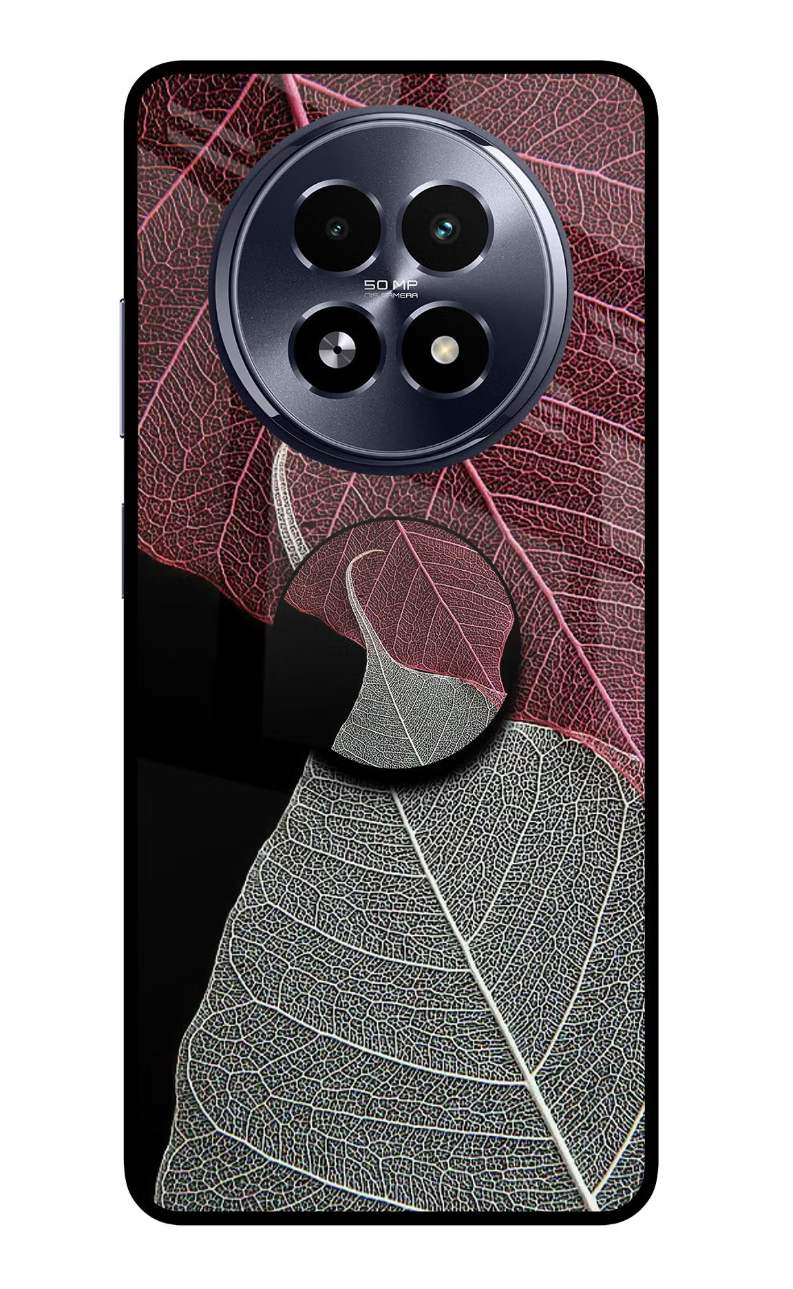 Leaf Pattern Realme 13 5G Pop Case - Leaf Pattern Realme 13 5G Pop Case by Casekaro Leaf Pattern Realme 13 5G Pop Case by Casekaro
