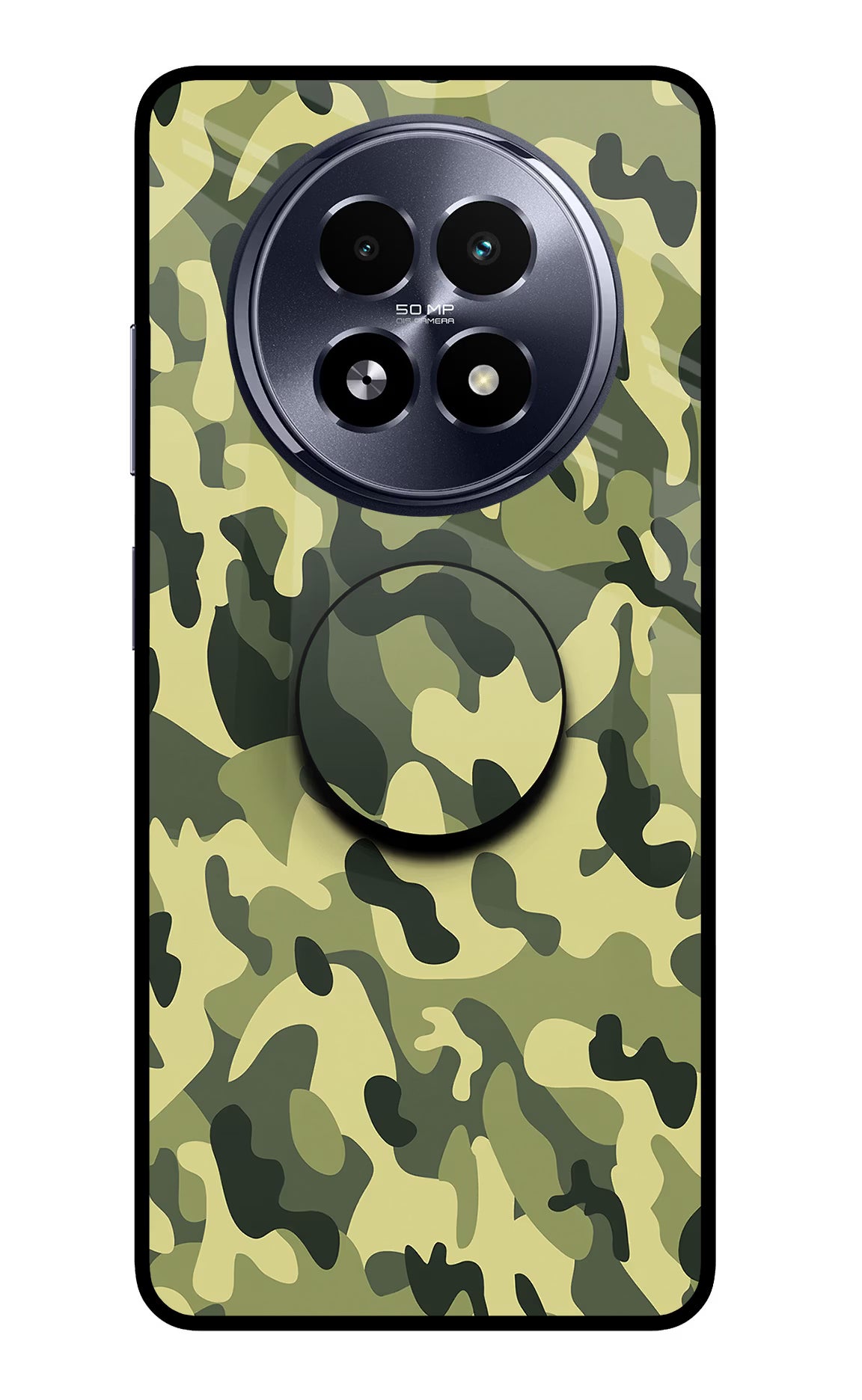 Camouflage Realme 13 5G Pop Case - Camouflage Realme 13 5G Pop Case by Casekaro Camouflage Realme 13 5G Pop Case by Casekaro