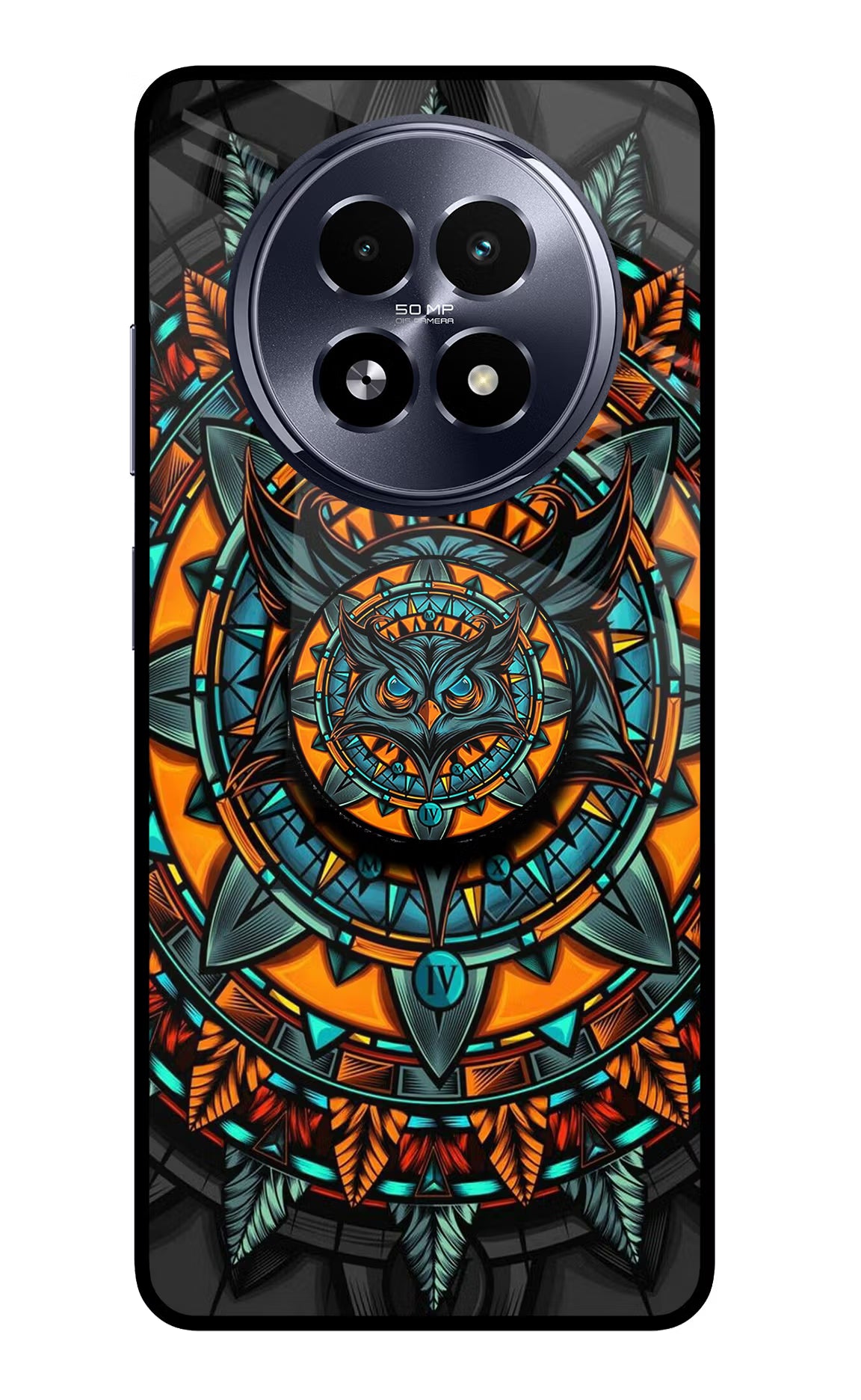 Angry Owl Realme 13 5G Pop Case - Angry Owl Realme 13 5G Pop Case by Casekaro Angry Owl Realme 13 5G Pop Case by Casekaro