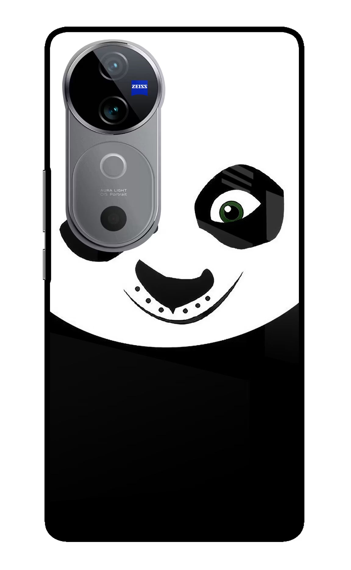 Panda Vivo V40 5G Glass Case - Panda Vivo V40 5G Glass Case Panda Vivo V40 5G Glass Case