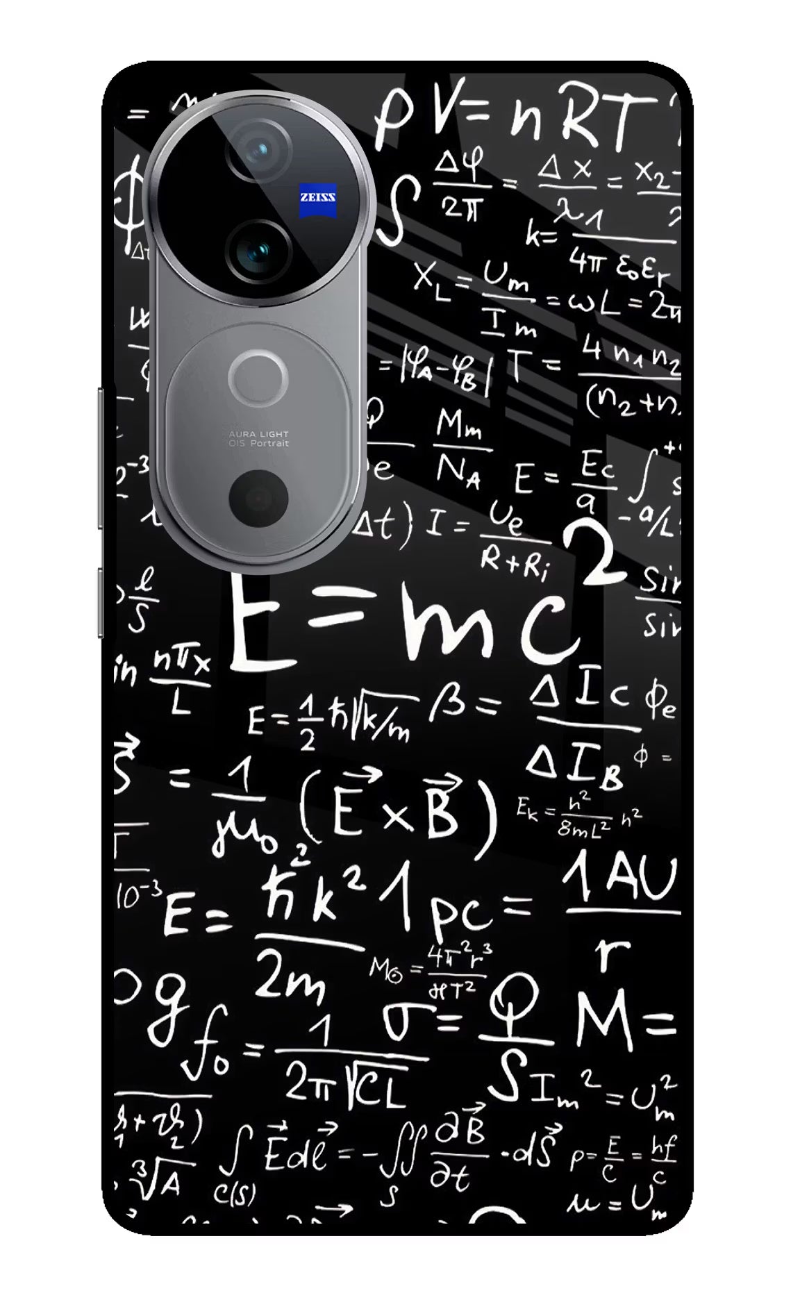 Physics Formula Vivo V40 5G Glass Case - Physics Formula Vivo V40 5G Glass Case Physics Formula Vivo V40 5G Glass Case