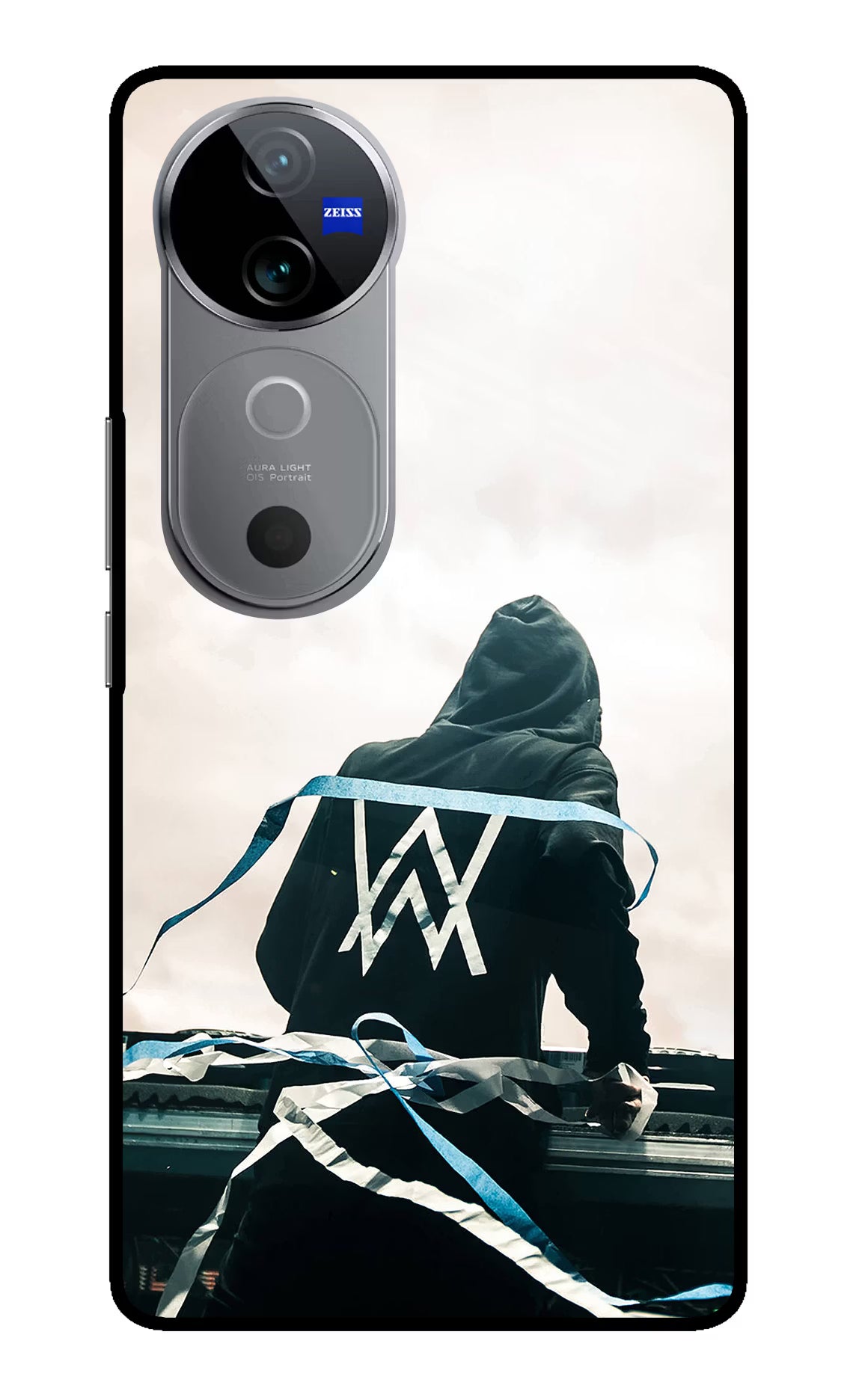 Alan Walker Vivo V40 5G Glass Case - Alan Walker Vivo V40 5G Glass Case Alan Walker Vivo V40 5G Glass Case