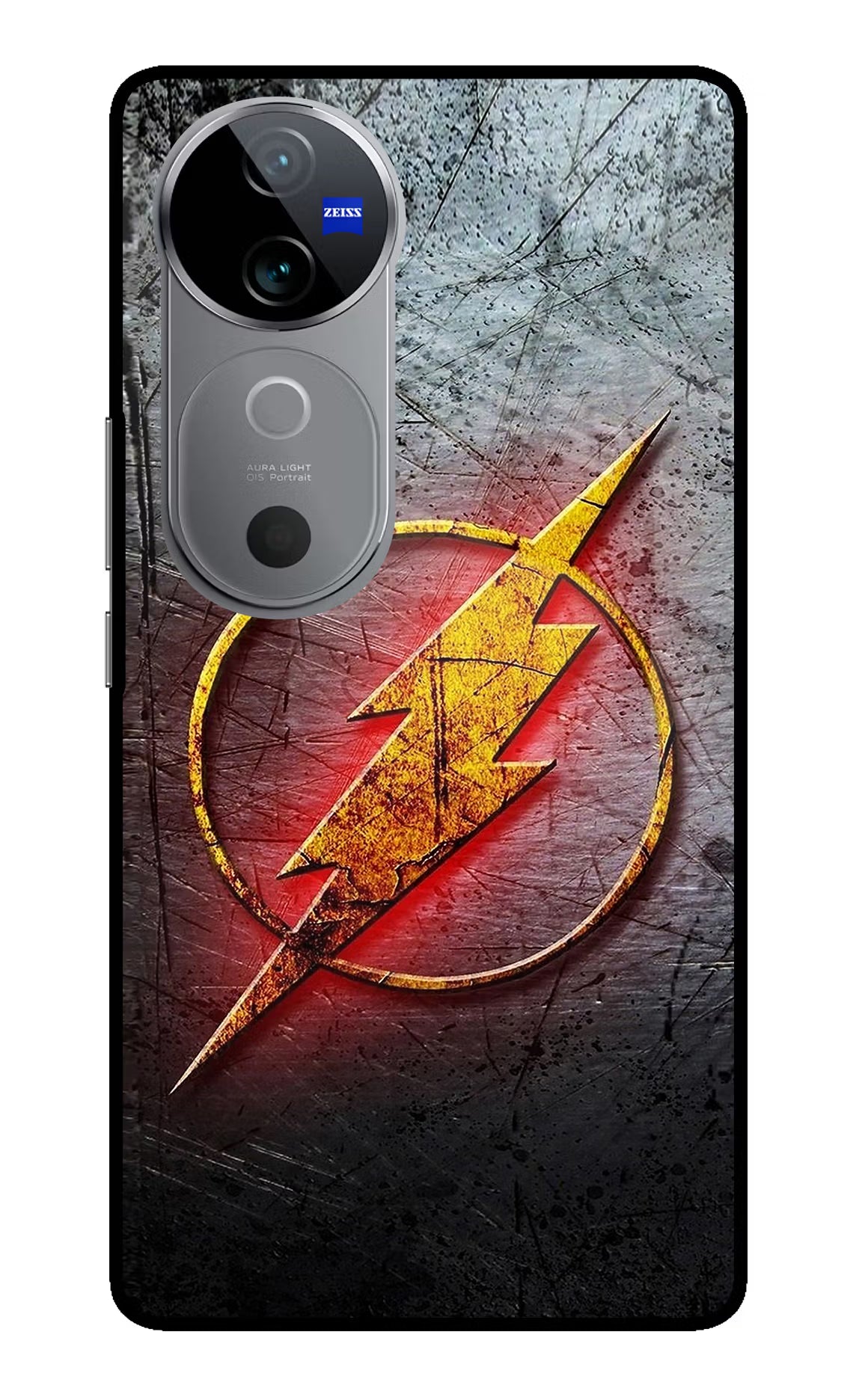 Flash Vivo V40 5G Back Cover - Flash Vivo V40 5G Glass Case Back Cover by Casekaro Flash Vivo V40 5G Glass Case Back Cover by Casekaro