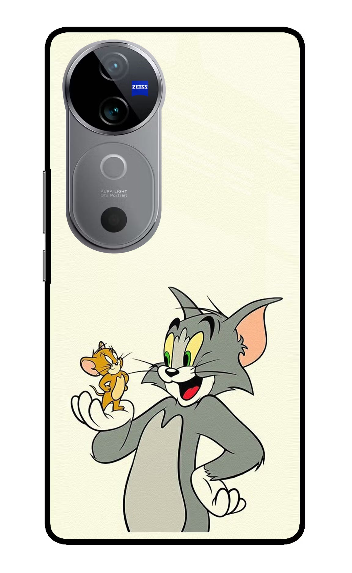 Tom & Jerry Vivo V40 5G Glass Case - Tom & Jerry Vivo V40 5G Glass Case Tom & Jerry Vivo V40 5G Glass Case