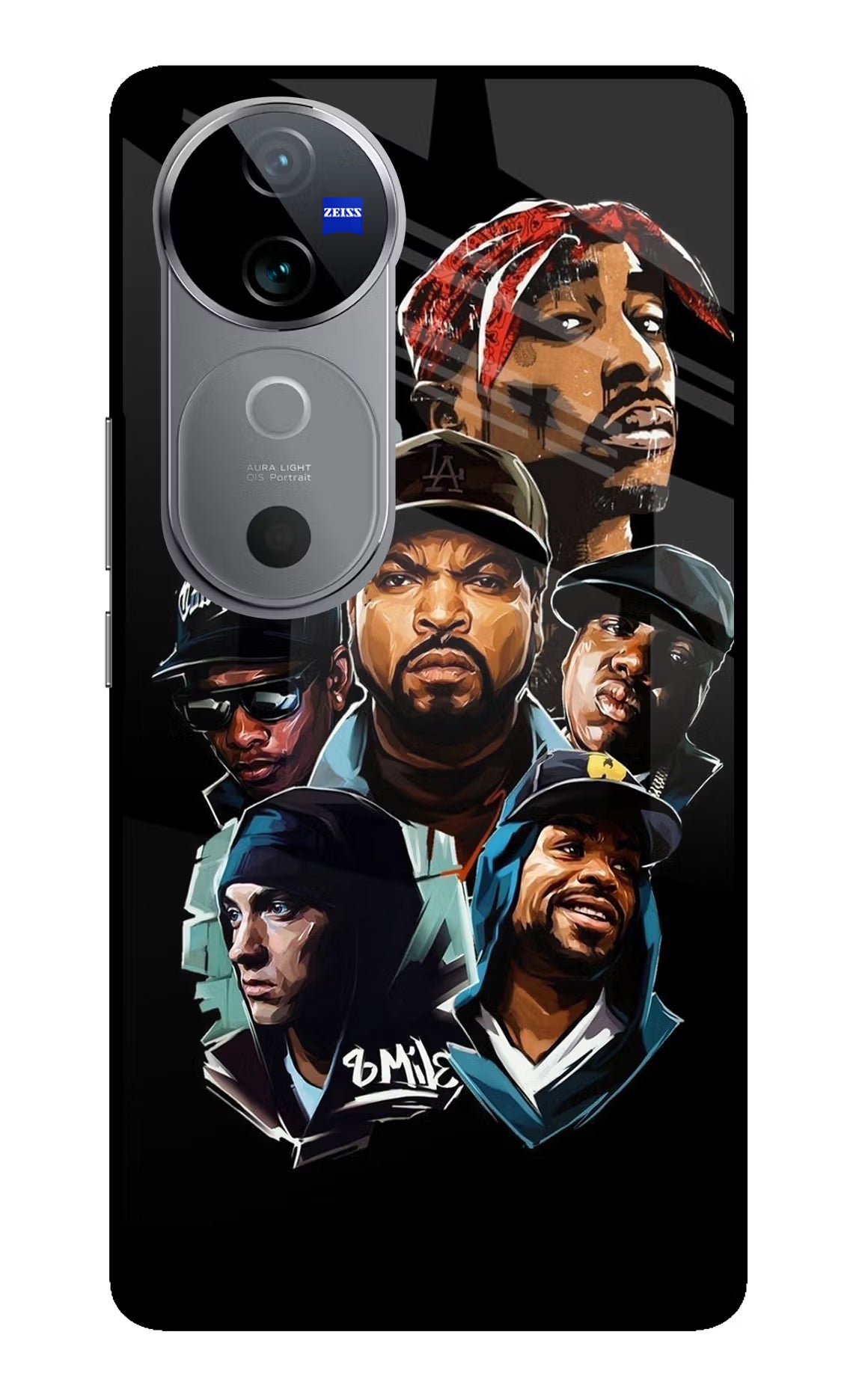 Rappers Vivo V40 5G Glass Case - Rappers Vivo V40 5G Glass Case Rappers Vivo V40 5G Glass Case