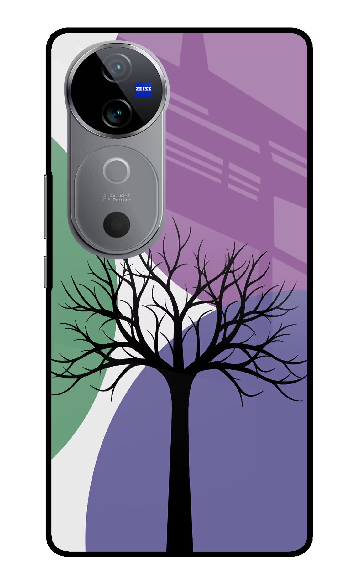 Tree Art Vivo V40 5G Glass Case - Tree Art Vivo V40 5G Glass Case Tree Art Vivo V40 5G Glass Case