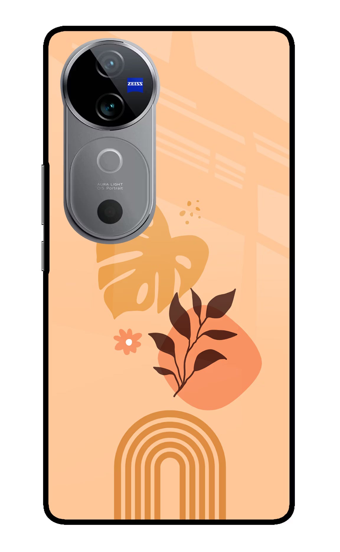 Bohemian Art Vivo V40 5G Back Cover - Bohemian Art Vivo V40 5G Glass Case Back Cover by Casekaro Bohemian Art Vivo V40 5G Glass Case Back Cover by Casekaro