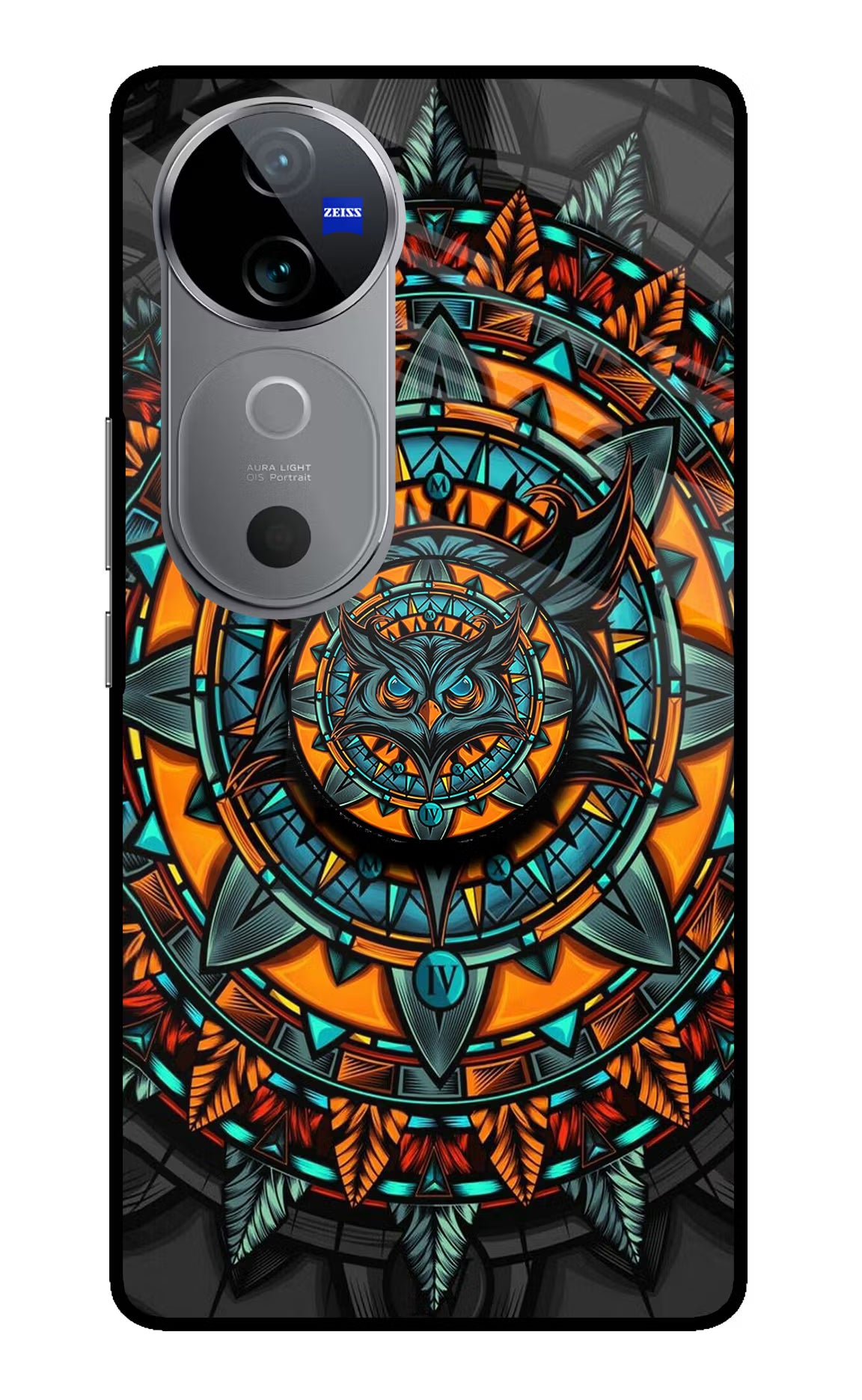 Angry Owl Vivo V40 5G Pop Case - Angry Owl Vivo V40 5G Pop Case by Casekaro Angry Owl Vivo V40 5G Pop Case by Casekaro