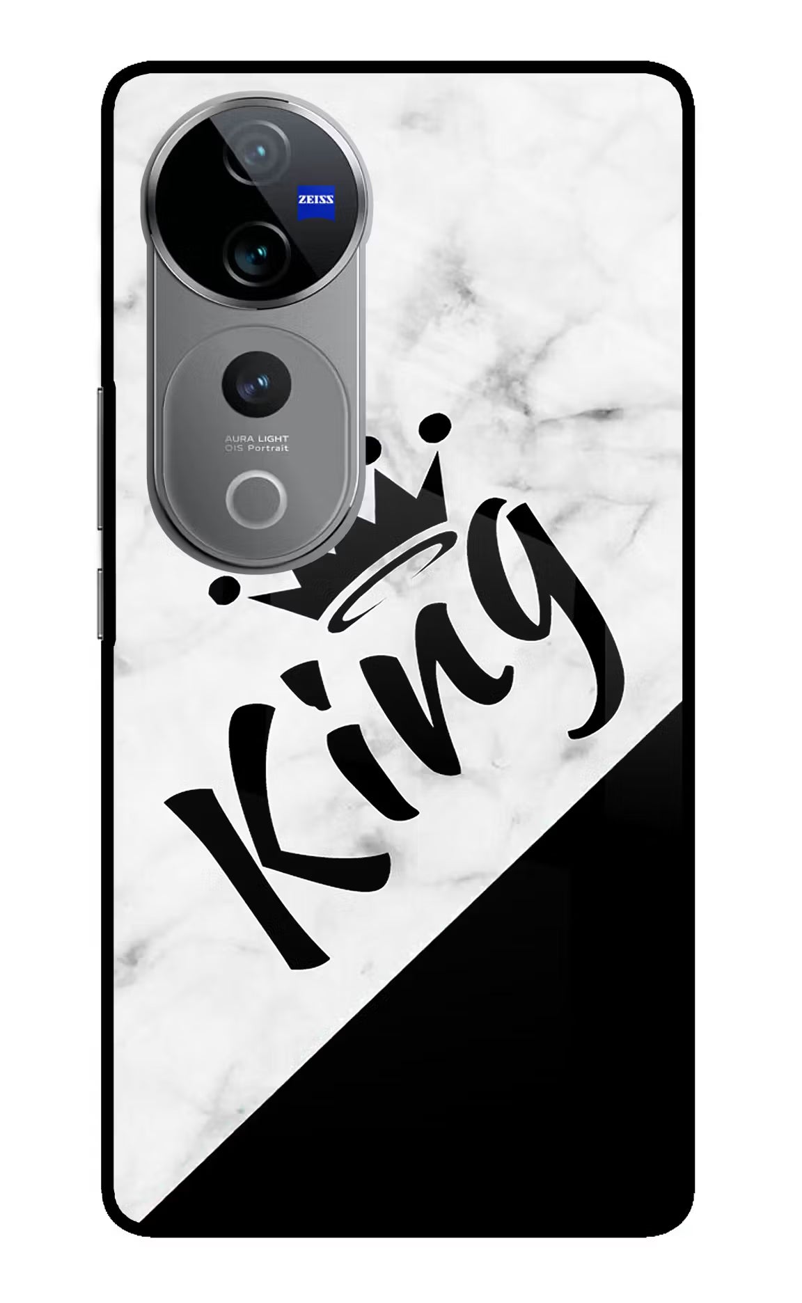 King Vivo V40 Pro 5G Glass Case - King Vivo V40 Pro 5G Glass Case King Vivo V40 Pro 5G Glass Case