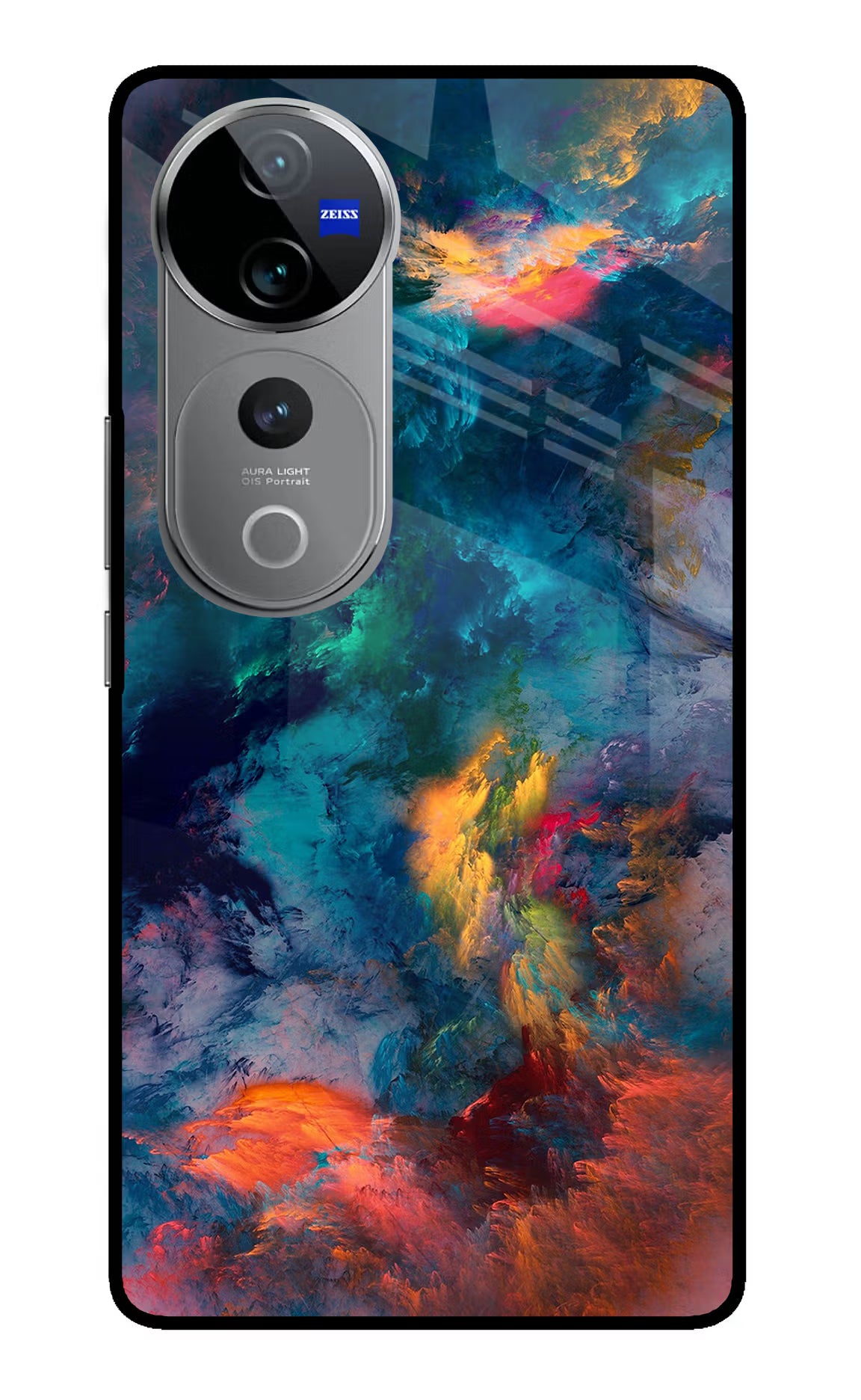 Artwork Paint Vivo V40 Pro 5G Glass Case - Artwork Paint Vivo V40 Pro 5G Glass Case Artwork Paint Vivo V40 Pro 5G Glass Case