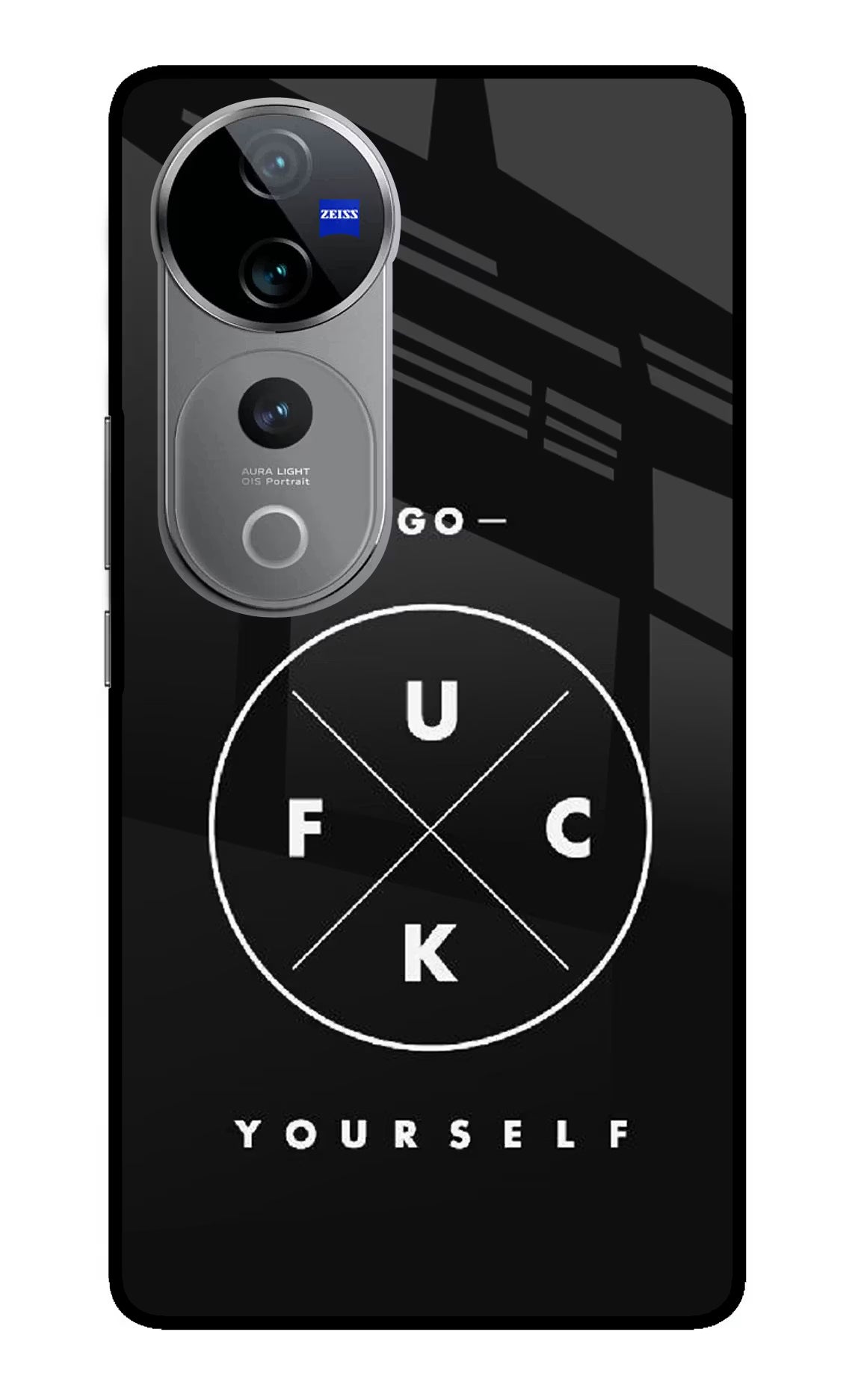 Go Fuck Yourself Vivo V40 Pro 5G Glass Case - Go Fuck Yourself Vivo V40 Pro 5G Glass Case Go Fuck Yourself Vivo V40 Pro 5G Glass Case