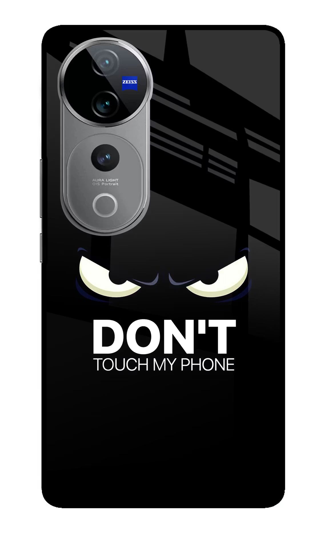 Don'T Touch My Phone Vivo V40 Pro 5G Glass Case - Don'T Touch My Phone Vivo V40 Pro 5G Glass Case Don'T Touch My Phone Vivo V40 Pro 5G Glass Case