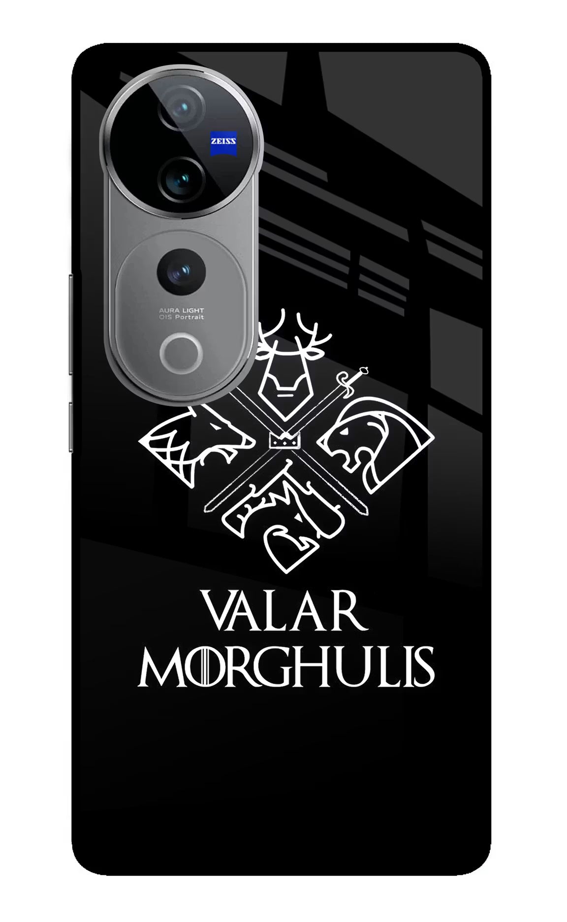Valar Morghulis | Game Of Thrones Vivo V40 Pro 5G Glass Case - Valar Morghulis | Game Of Thrones Vivo V40 Pro 5G Glass Case Valar Morghulis | Game Of Thrones Vivo V40 Pro 5G Glass Case