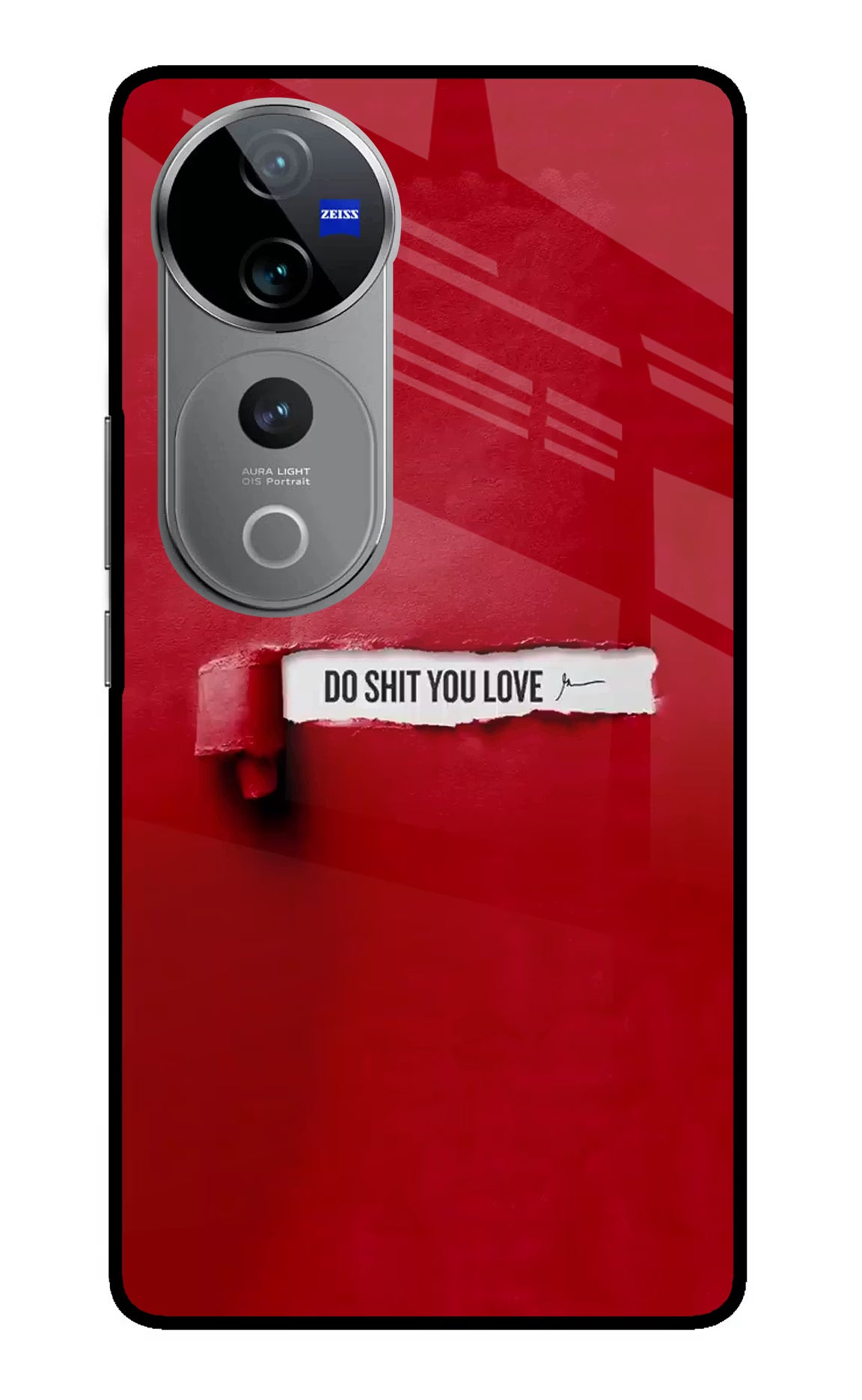 Do Shit You Love Vivo V40 Pro 5G Glass Case - Do Shit You Love Vivo V40 Pro 5G Glass Case Do Shit You Love Vivo V40 Pro 5G Glass Case
