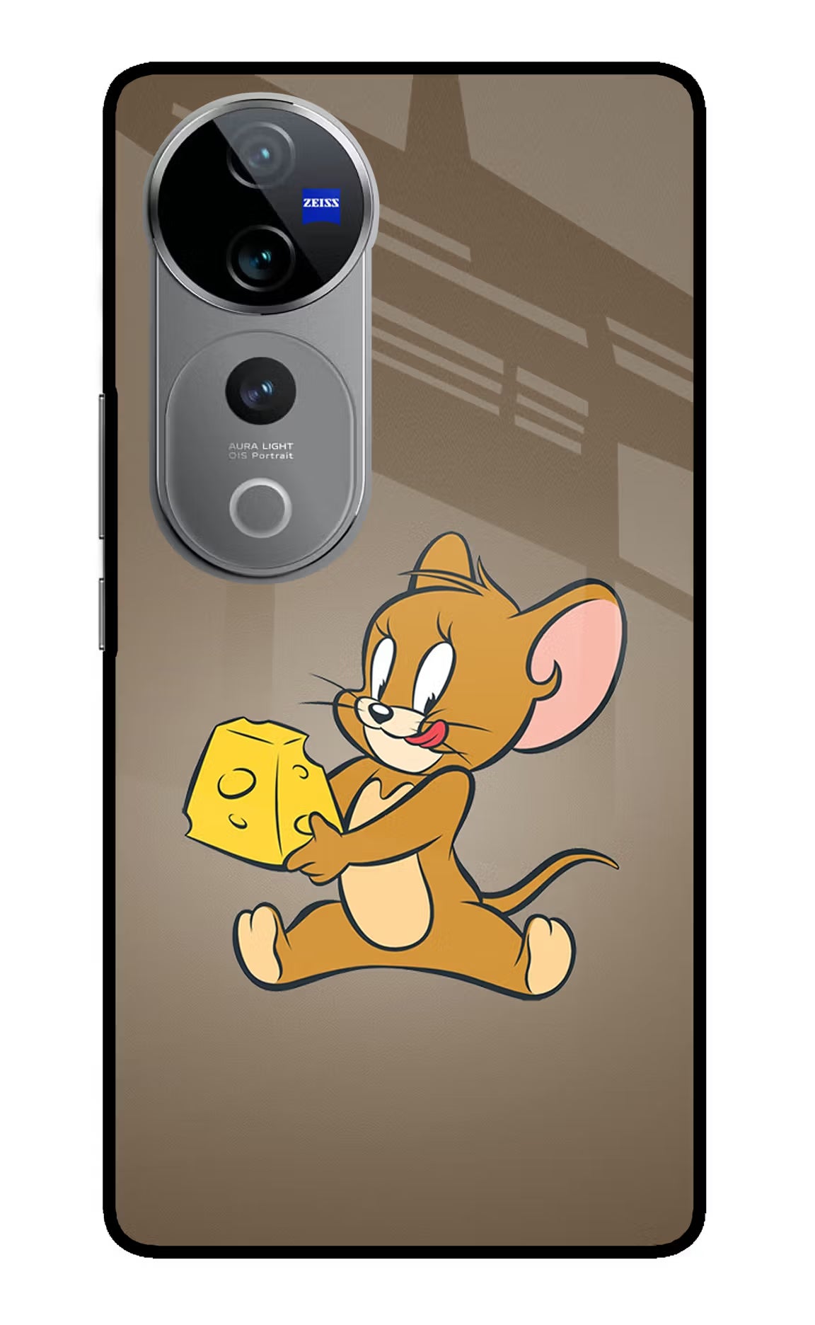 Jerry Vivo V40 Pro 5G Glass Case - Jerry Vivo V40 Pro 5G Glass Case Jerry Vivo V40 Pro 5G Glass Case