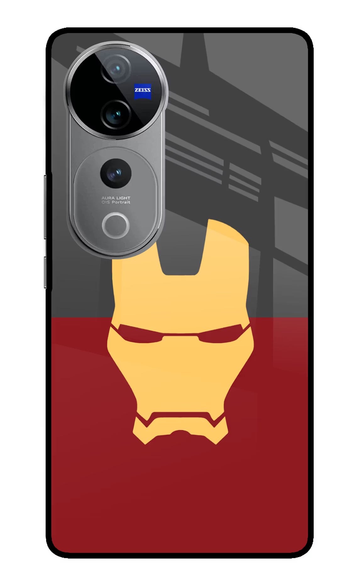 Ironman Vivo V40 Pro 5G Glass Case - Ironman Vivo V40 Pro 5G Glass Case Ironman Vivo V40 Pro 5G Glass Case