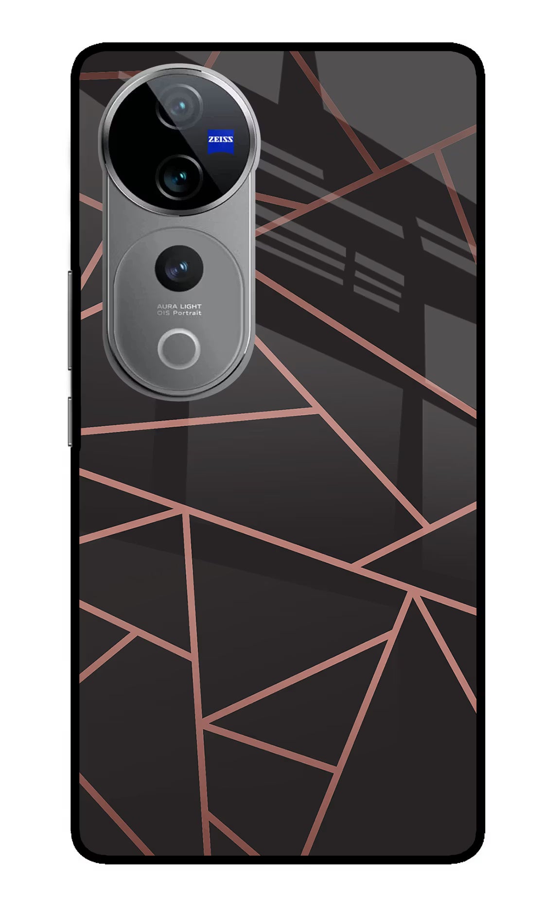 Geometric Pattern Vivo V40 Pro 5G Glass Case - Geometric Pattern Vivo V40 Pro 5G Glass Case Geometric Pattern Vivo V40 Pro 5G Glass Case