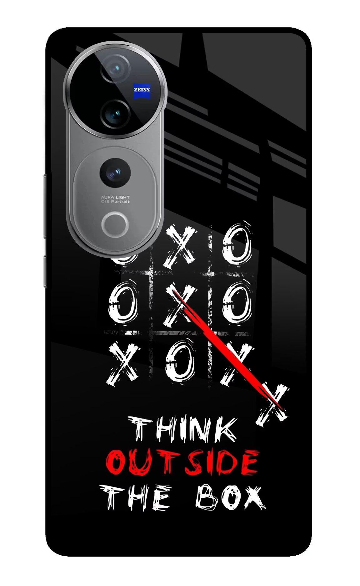 Think out of the BOX Vivo V40 Pro 5G Glass Case - Think out of the BOX Vivo V40 Pro 5G Glass Case Think out of the BOX Vivo V40 Pro 5G Glass Case