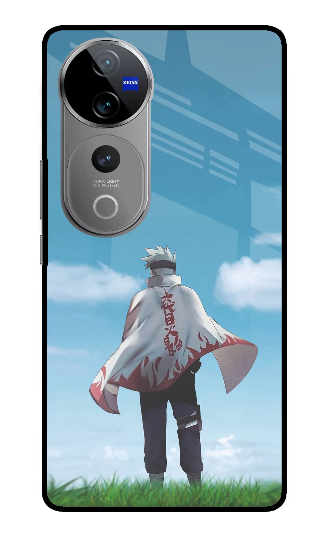 Kakashi Vivo V40 Pro 5G Glass Case - Kakashi Vivo V40 Pro 5G Glass Case Kakashi Vivo V40 Pro 5G Glass Case
