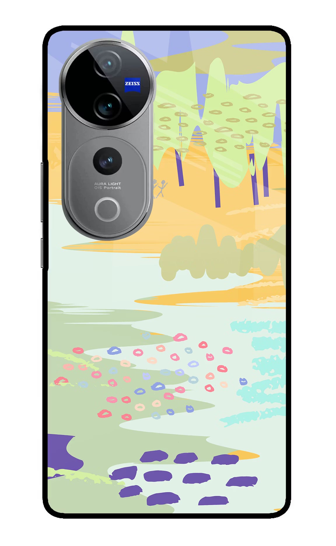 Scenery Vivo V40 Pro 5G Glass Case - Scenery Vivo V40 Pro 5G Glass Case Scenery Vivo V40 Pro 5G Glass Case