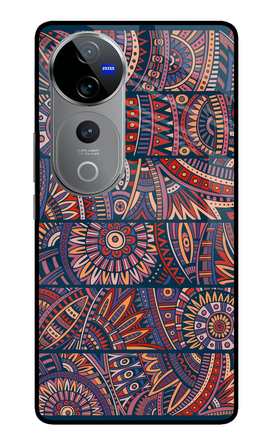 African Culture Design Vivo V40 Pro 5G Glass Case - African Culture Design Vivo V40 Pro 5G Glass Case African Culture Design Vivo V40 Pro 5G Glass Case
