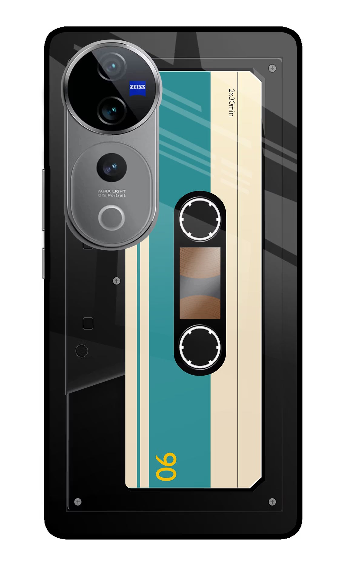 Cassette Vivo V40 Pro 5G Glass Case - Cassette Vivo V40 Pro 5G Glass Case Cassette Vivo V40 Pro 5G Glass Case