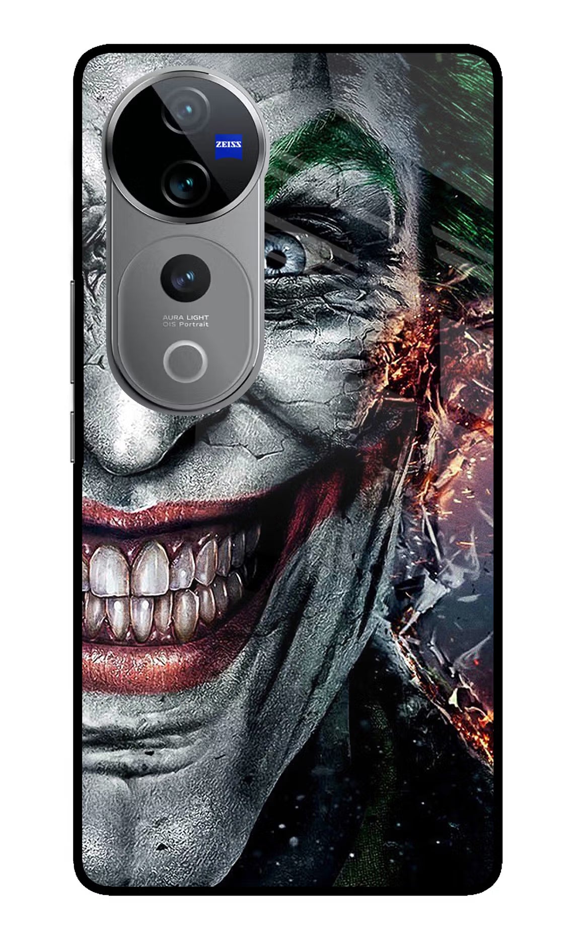 Joker Cam Vivo V40 Pro 5G Glass Case - Joker Cam Vivo V40 Pro 5G Glass Case Joker Cam Vivo V40 Pro 5G Glass Case