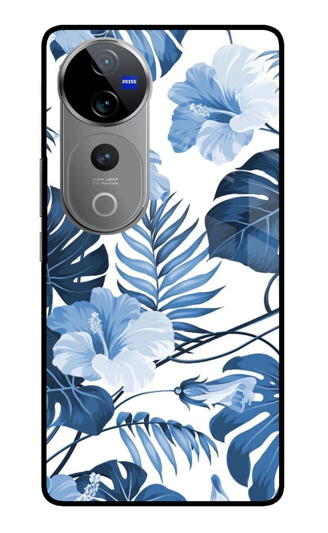 Fabric Art Vivo V40 Pro 5G Glass Case - Fabric Art Vivo V40 Pro 5G Glass Case Fabric Art Vivo V40 Pro 5G Glass Case