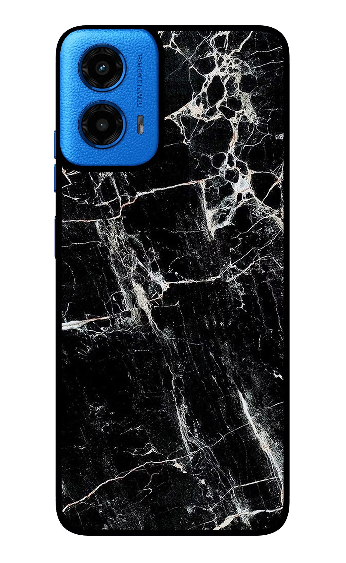 Black Marble Texture Moto G45 Glass Case - Black Marble Texture Moto G45 Glass Case Black Marble Texture Moto G45 Glass Case