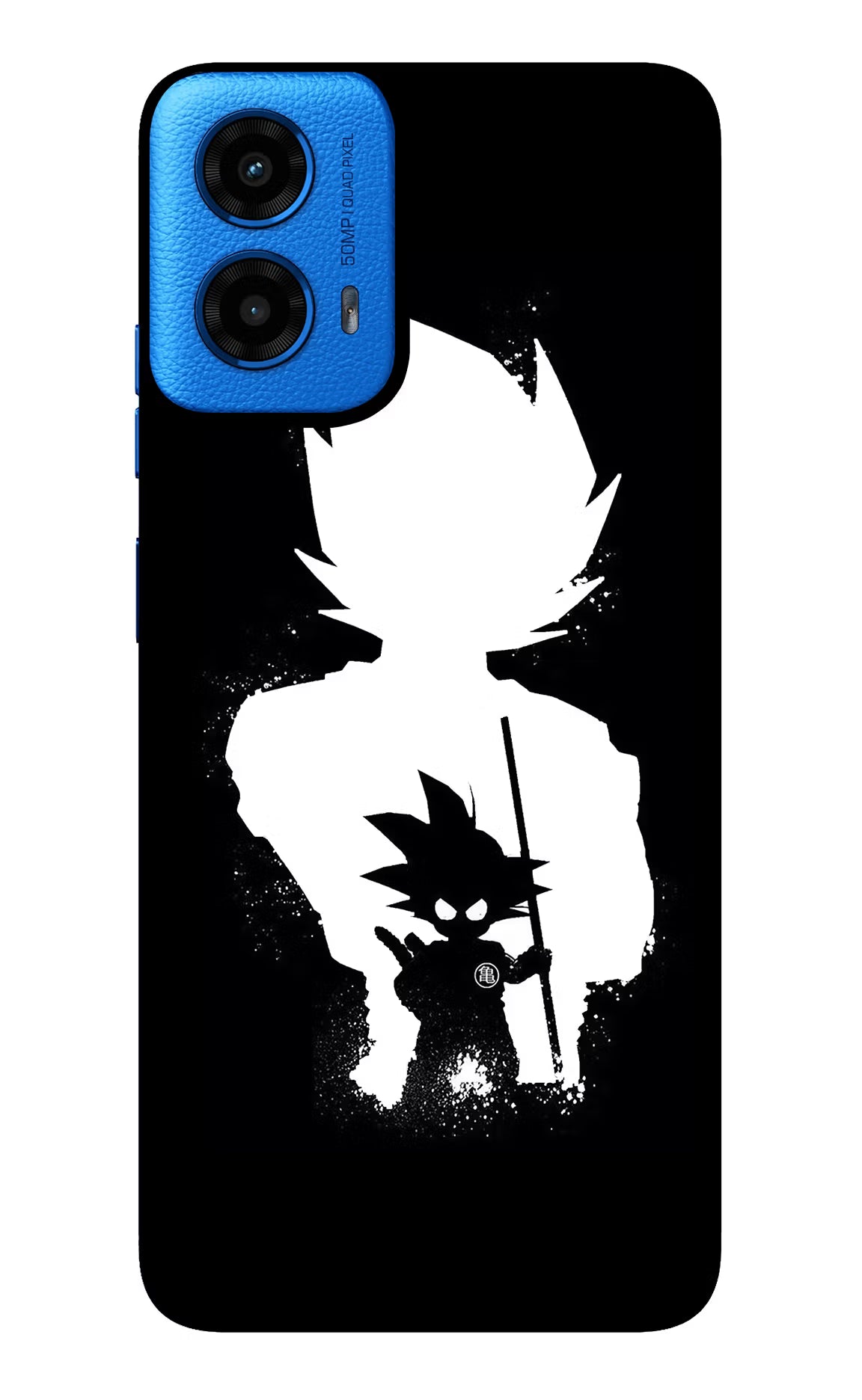 Goku Shadow Moto G45 Glass Case - Goku Shadow Moto G45 Glass Case Goku Shadow Moto G45 Glass Case