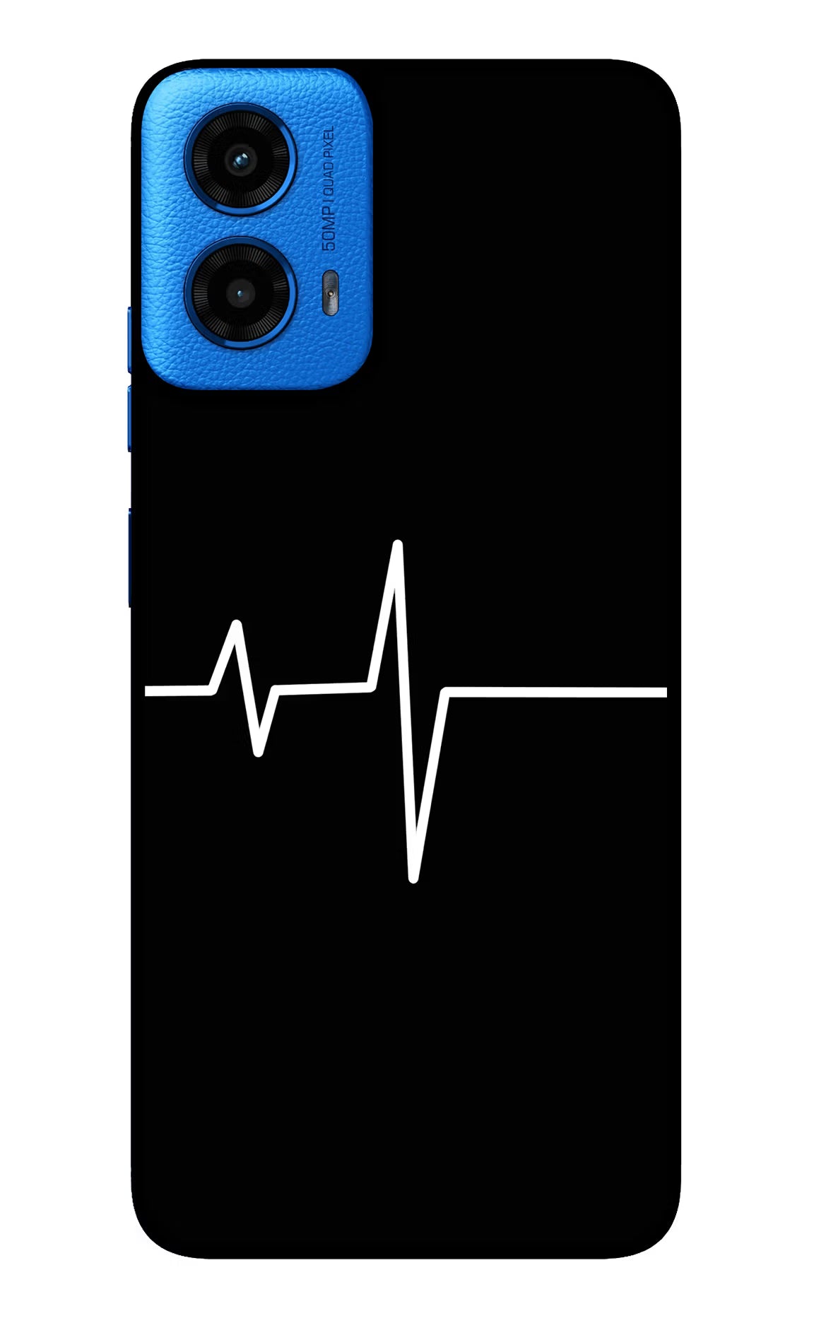 Heart Beats Moto G45 Glass Case - Heart Beats Moto G45 Glass Case Heart Beats Moto G45 Glass Case