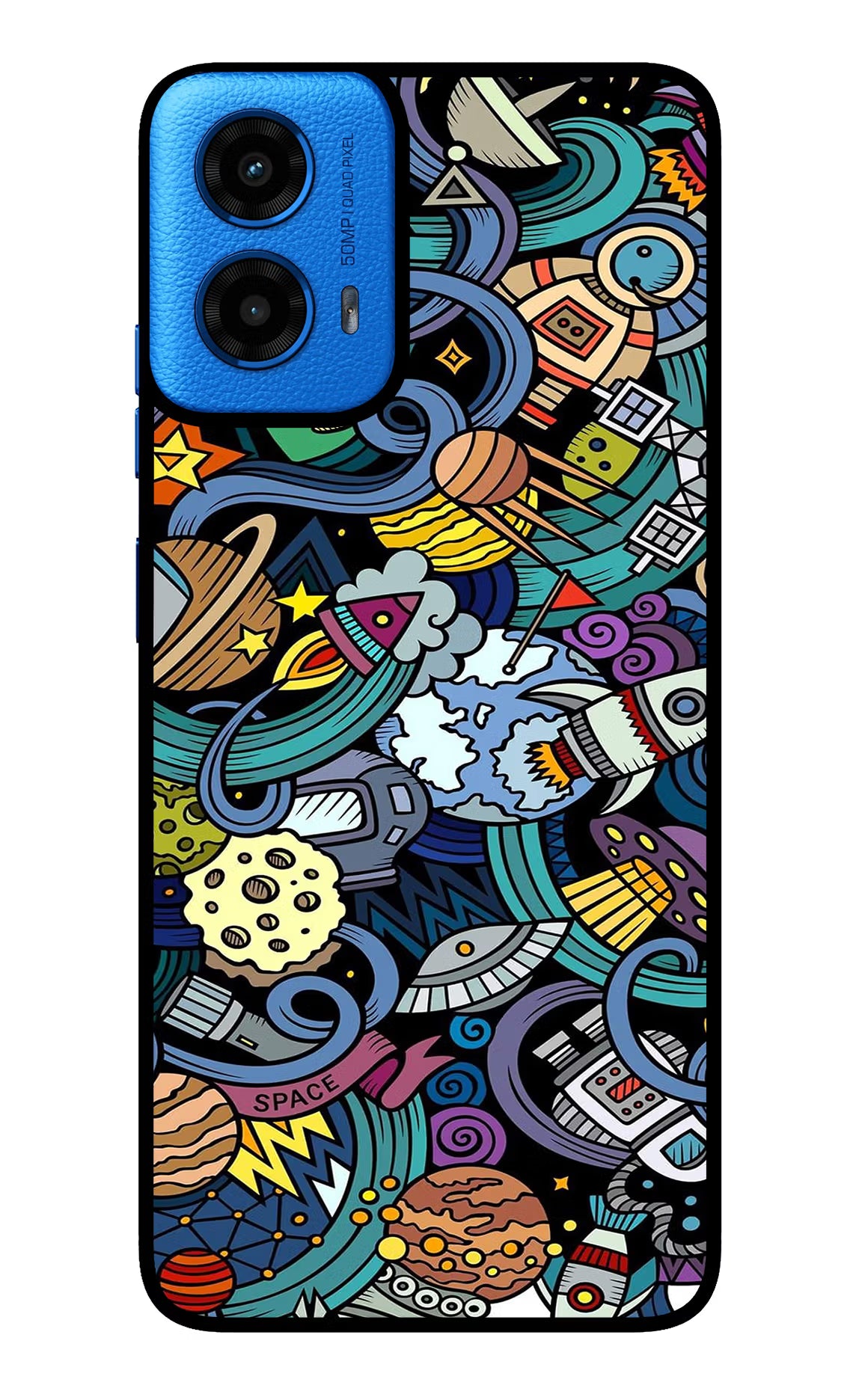 Space Abstract Moto G45 Glass Case - Space Abstract Moto G45 Glass Case Space Abstract Moto G45 Glass Case