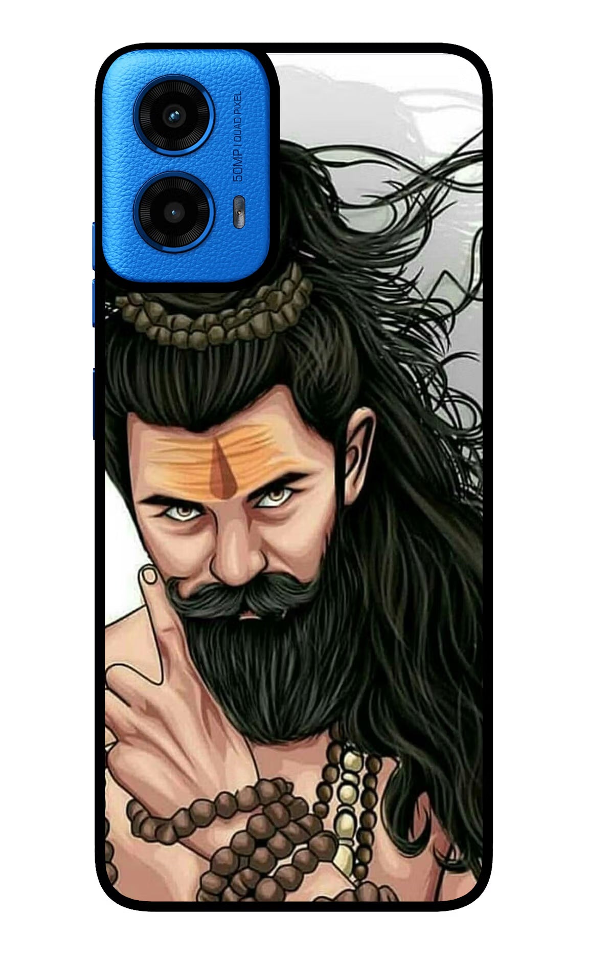 Mahadev Moto G45 Glass Case - Mahadev Moto G45 Glass Case Mahadev Moto G45 Glass Case