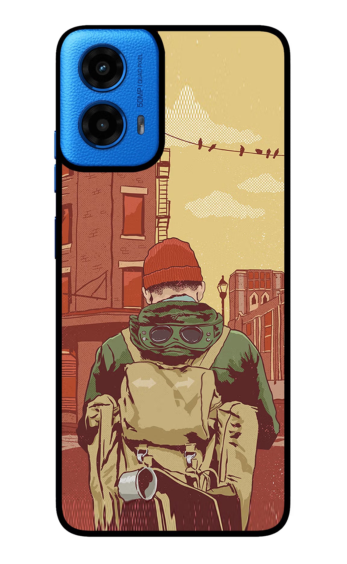 Adventurous Moto G45 Glass Case - Adventurous Moto G45 Glass Case Adventurous Moto G45 Glass Case