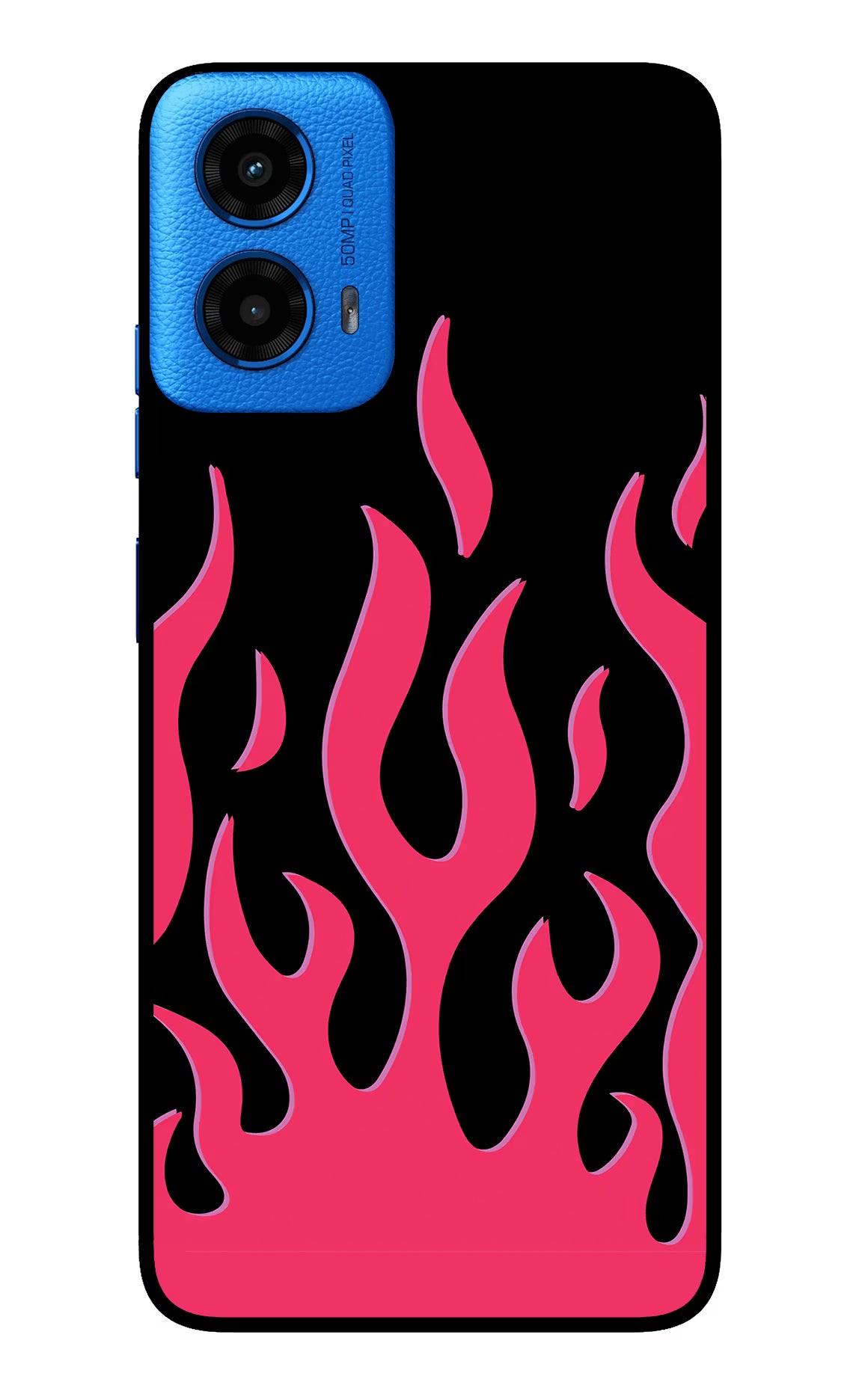 Fire Flames Moto G45 Glass Case - Fire Flames Moto G45 Glass Case Fire Flames Moto G45 Glass Case