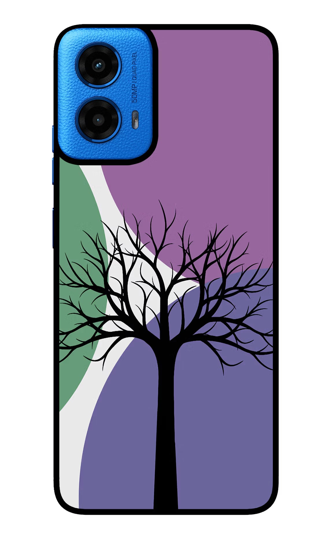 Tree Art Moto G45 Glass Case - Tree Art Moto G45 Glass Case Tree Art Moto G45 Glass Case