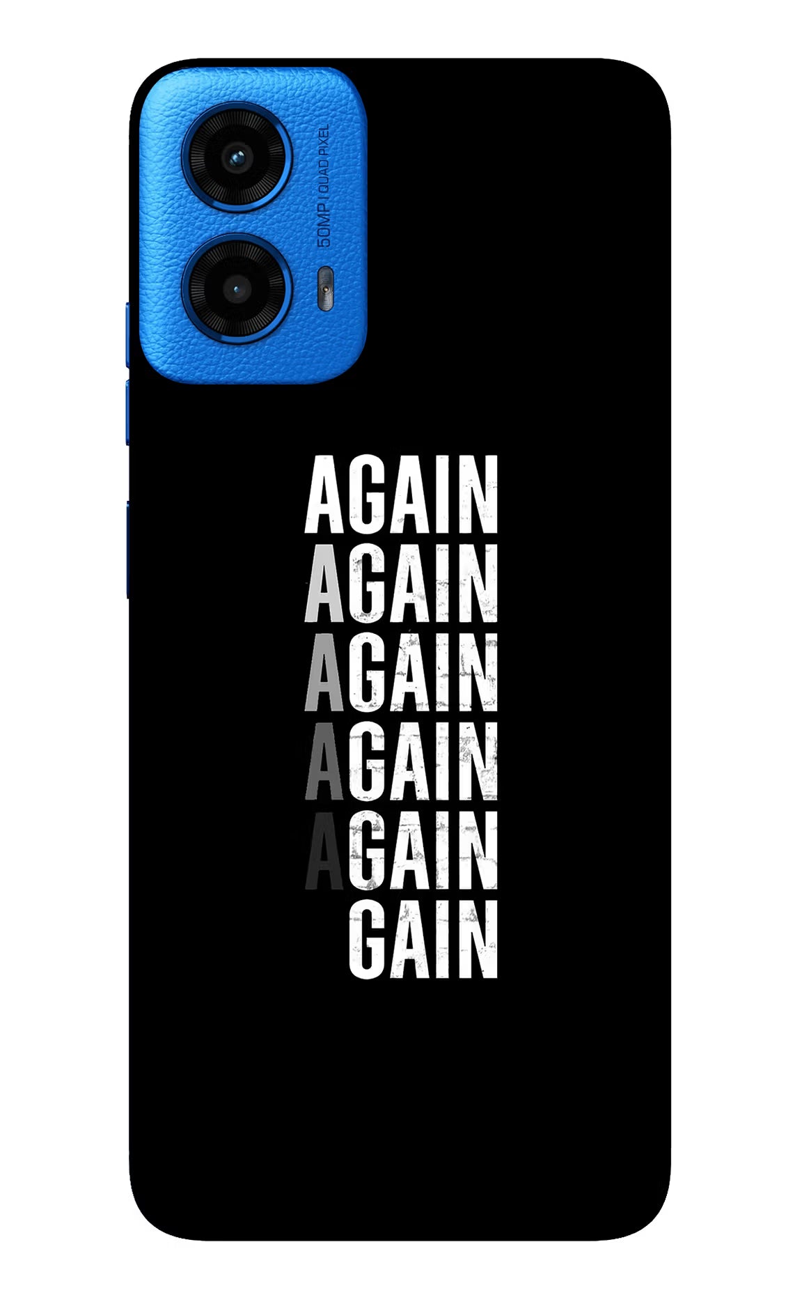 Again Again Gain Moto G45 Glass Case - Again Again Gain Moto G45 Glass Case Again Again Gain Moto G45 Glass Case