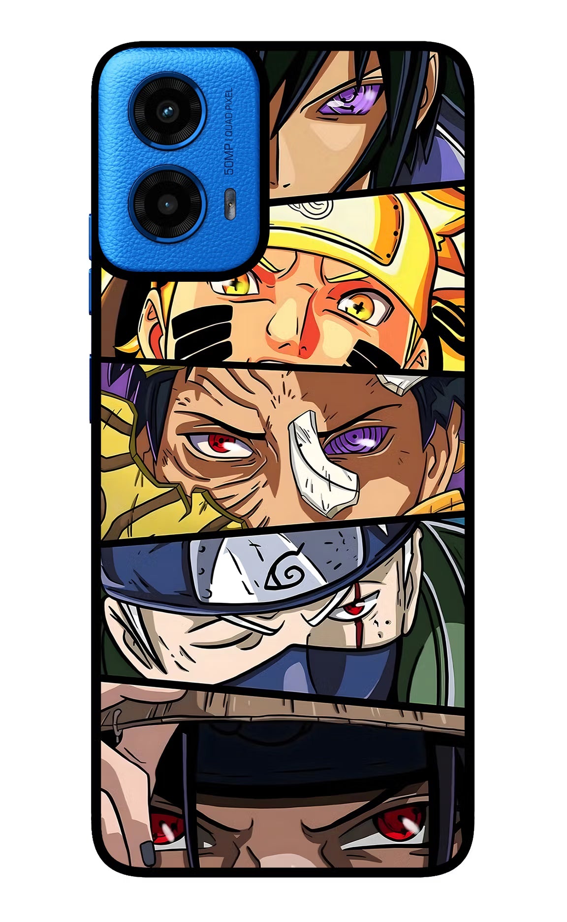 Naruto Character Moto G45 Glass Case - Naruto Character Moto G45 Glass Case Naruto Character Moto G45 Glass Case
