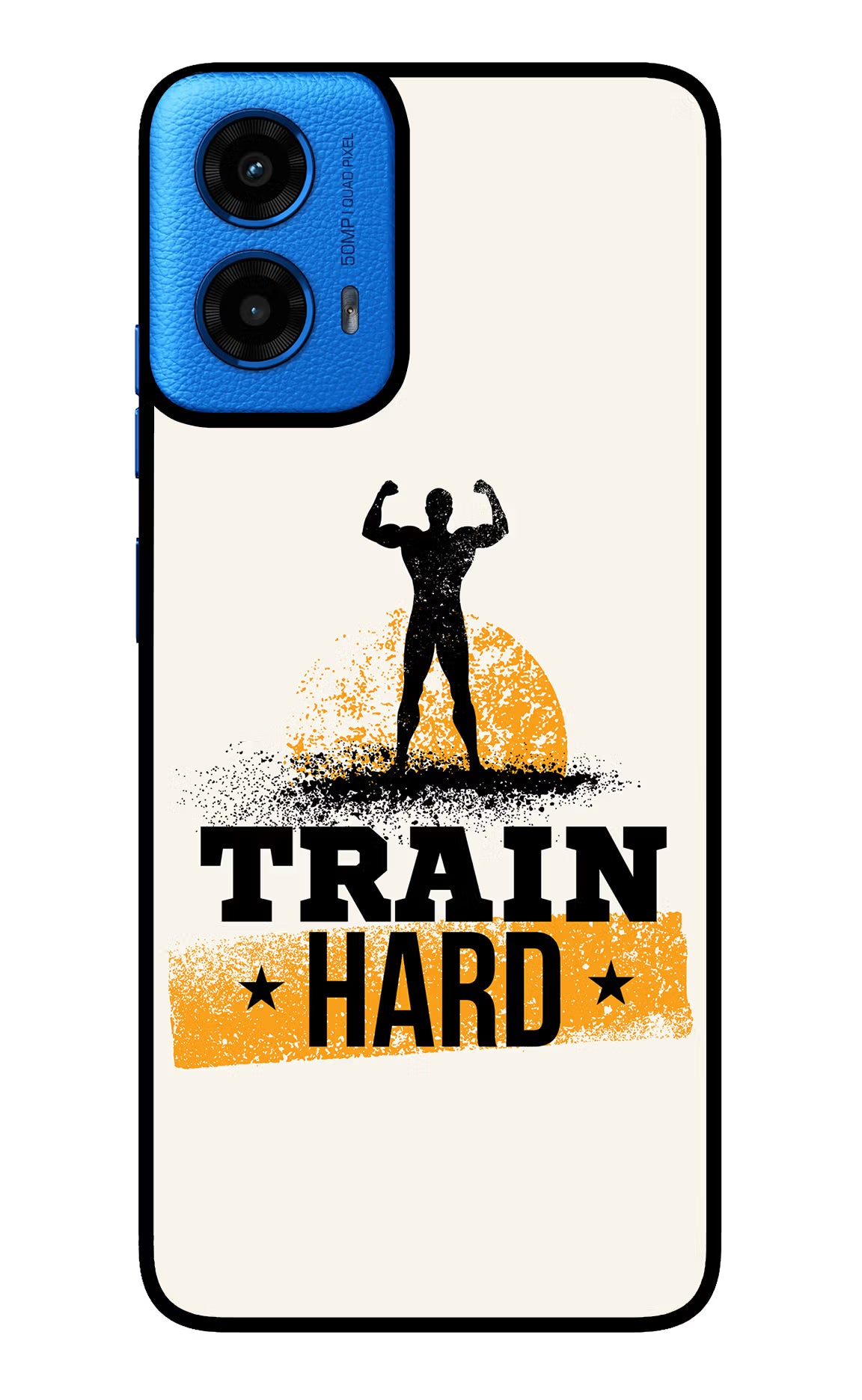 Train Hard Moto G45 Glass Case - Train Hard Moto G45 Glass Case Train Hard Moto G45 Glass Case