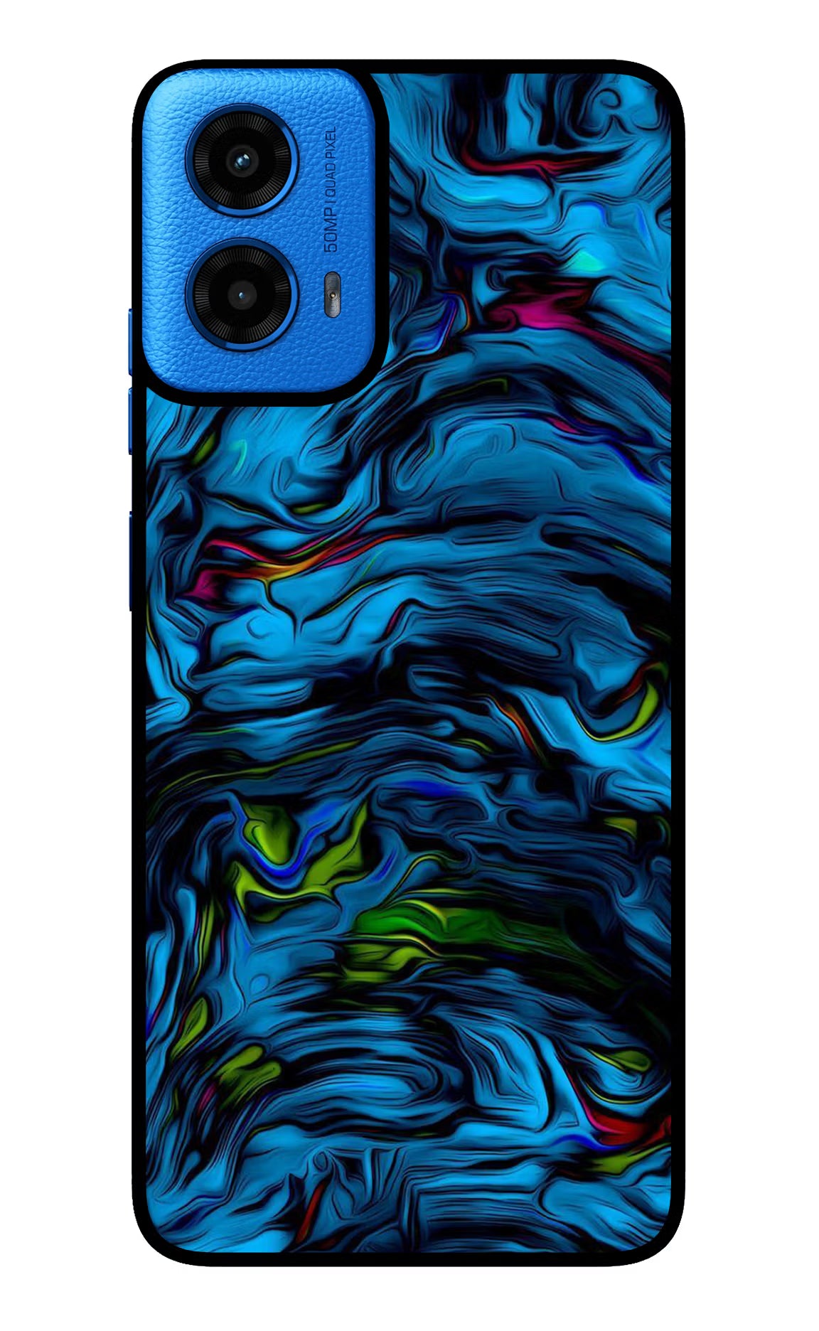 Dark Blue Abstract Moto G45 Glass Case - Dark Blue Abstract Moto G45 Glass Case Dark Blue Abstract Moto G45 Glass Case