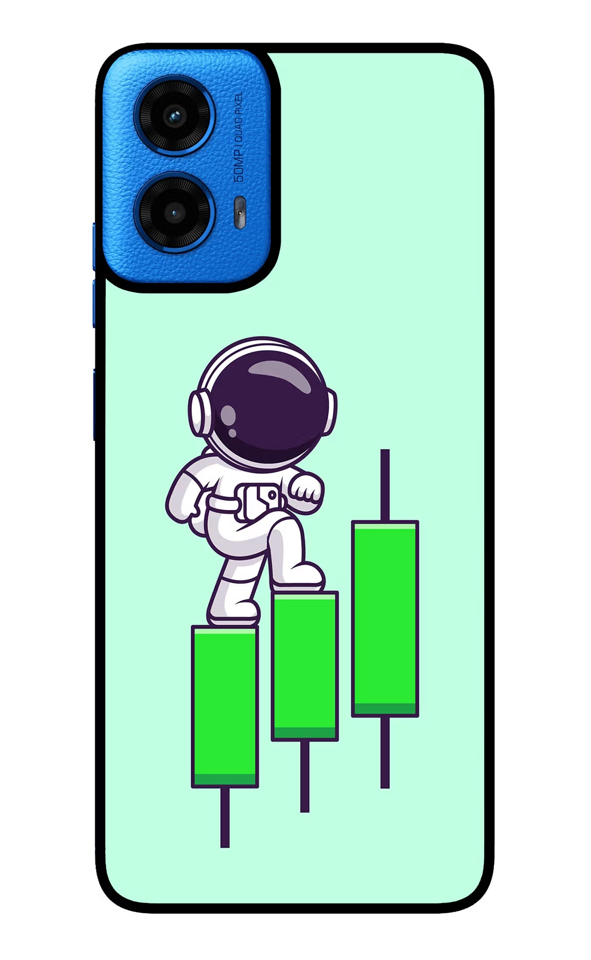 Astronaut Trader Moto G45 Glass Case - Astronaut Trader Moto G45 Glass Case Astronaut Trader Moto G45 Glass Case
